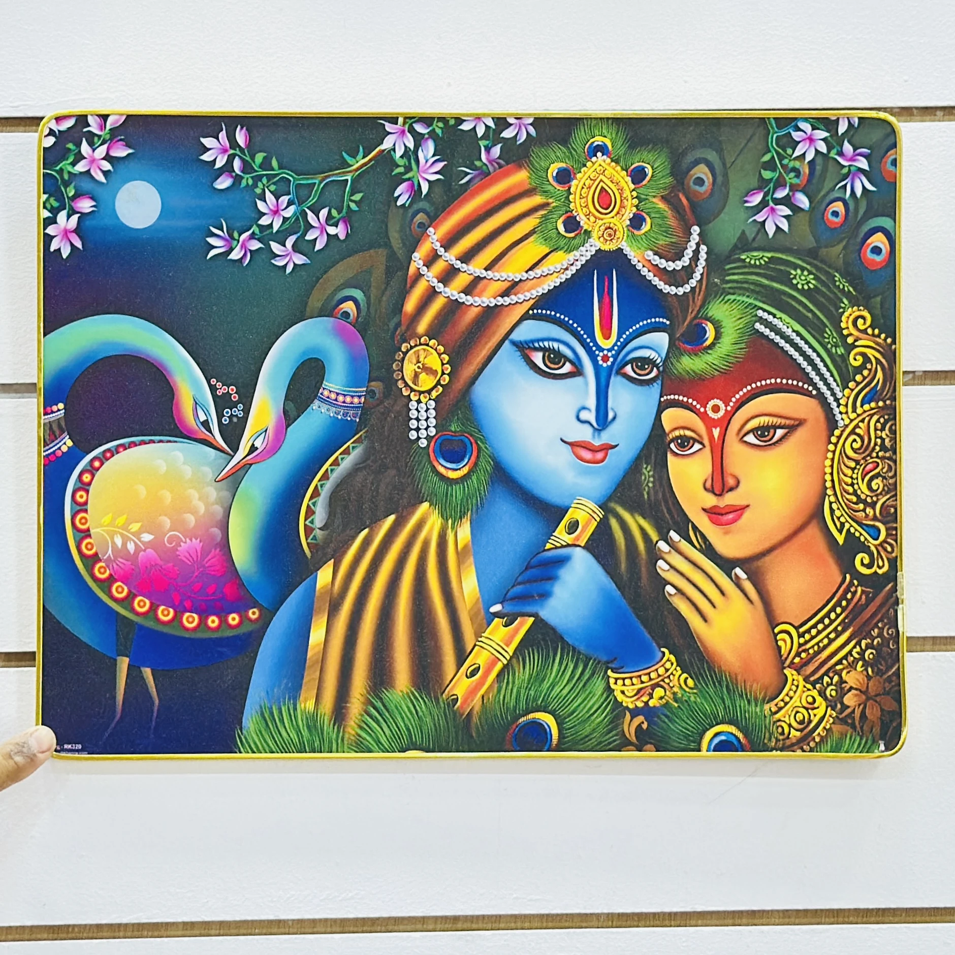 Radha Krishna wall painting Frame(SKU -7851IS)
