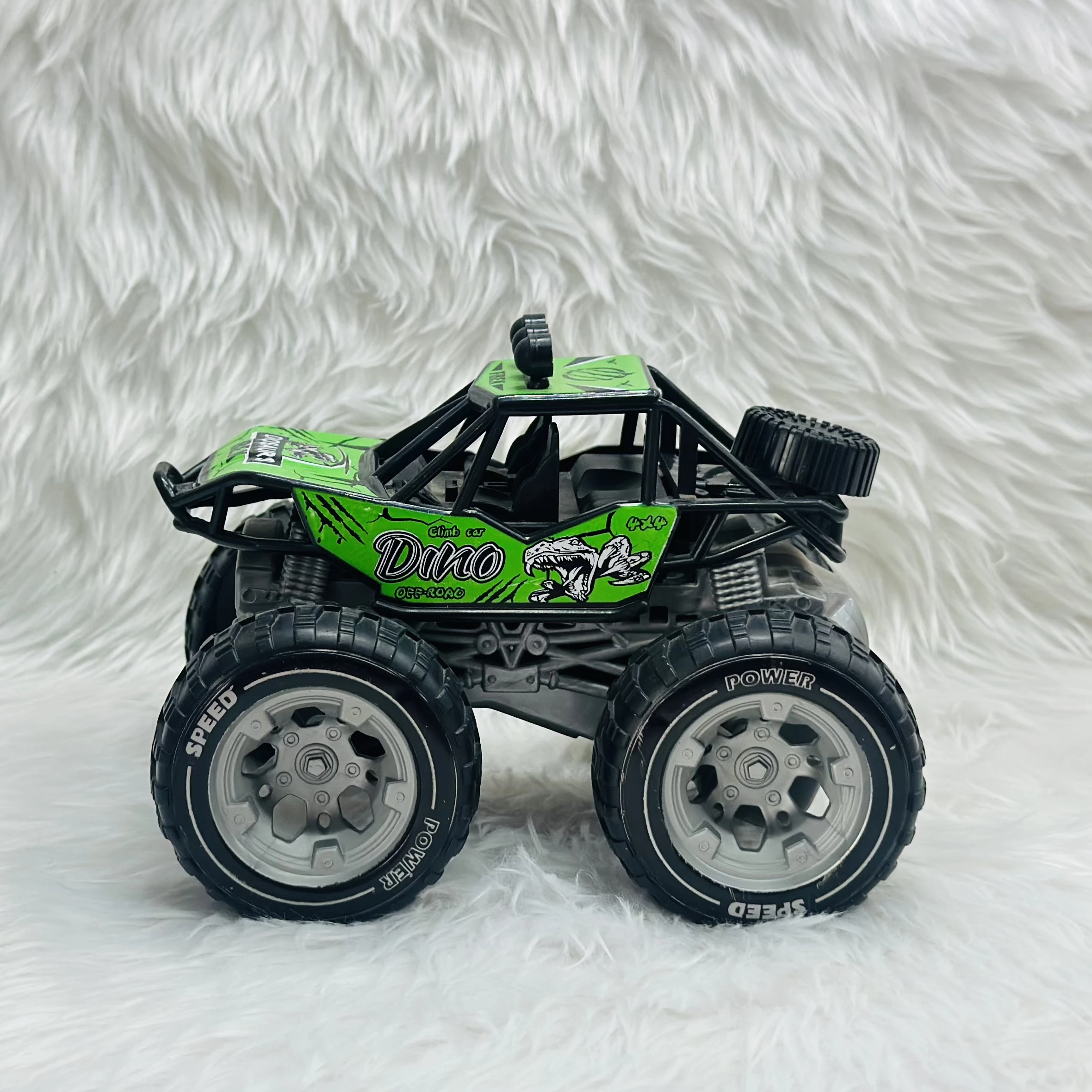 Green"Dino Off-Road" toy monster truck