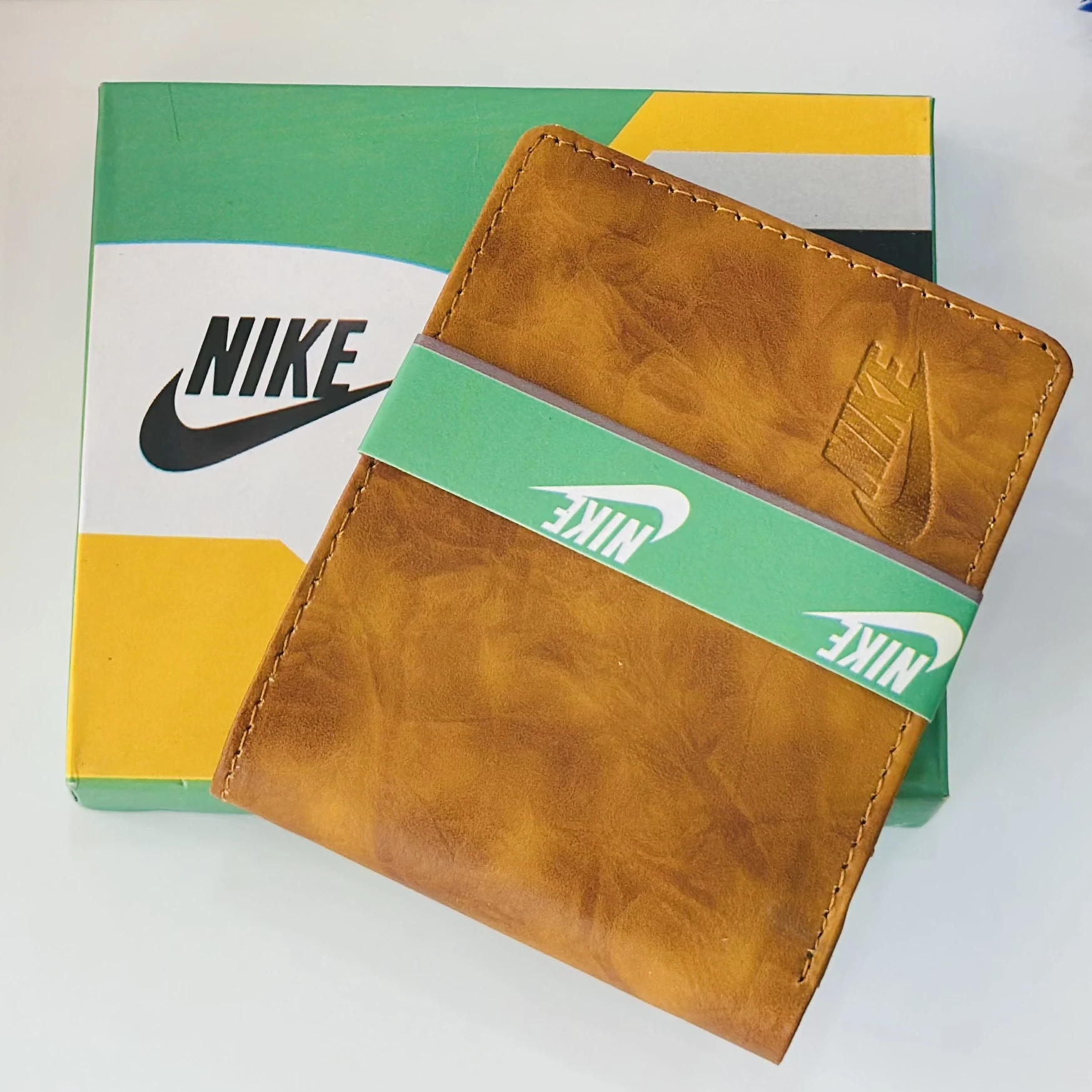 Men's Nike Leather Bifold Wallet