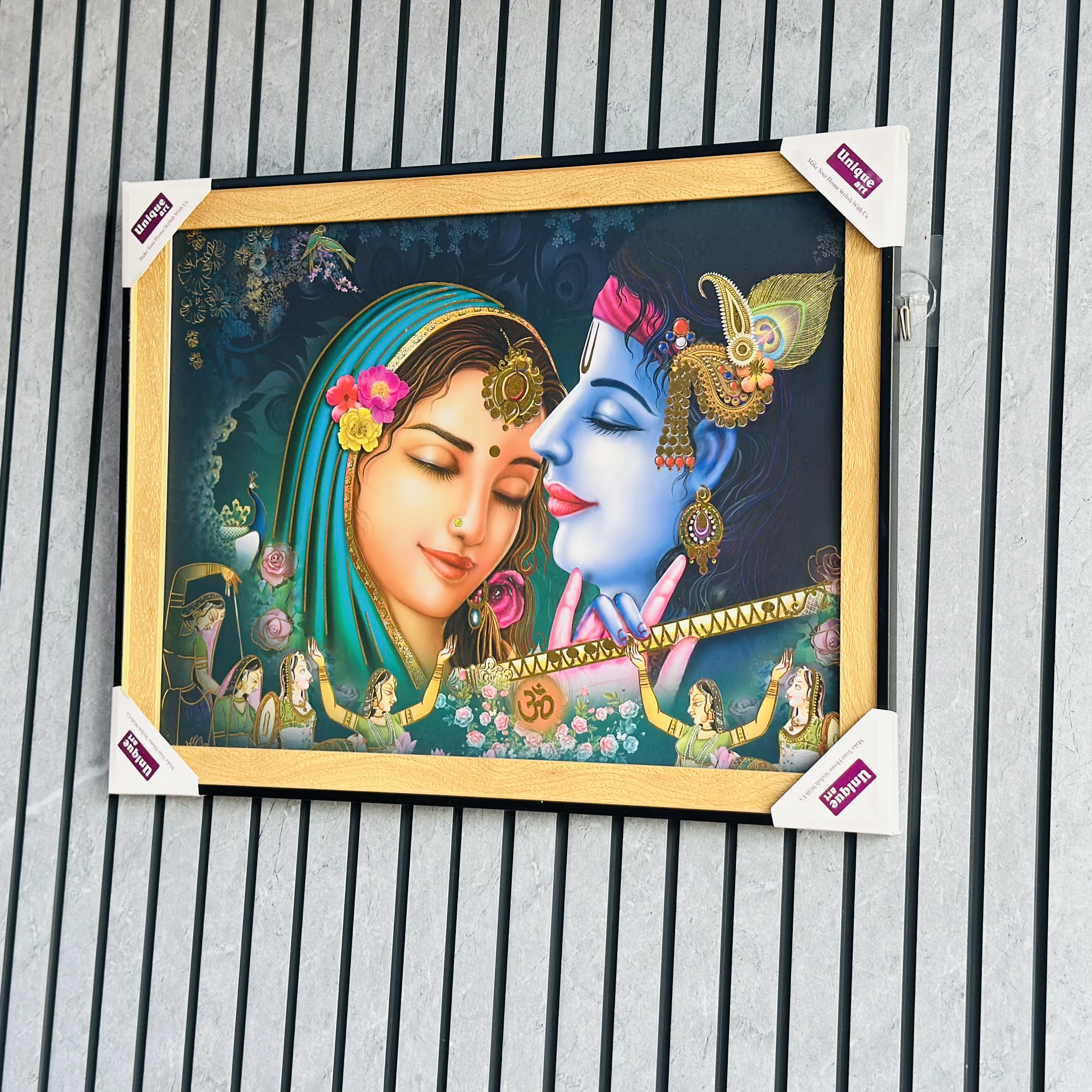 Radha Krishna frame (SKU-BXSQVY)