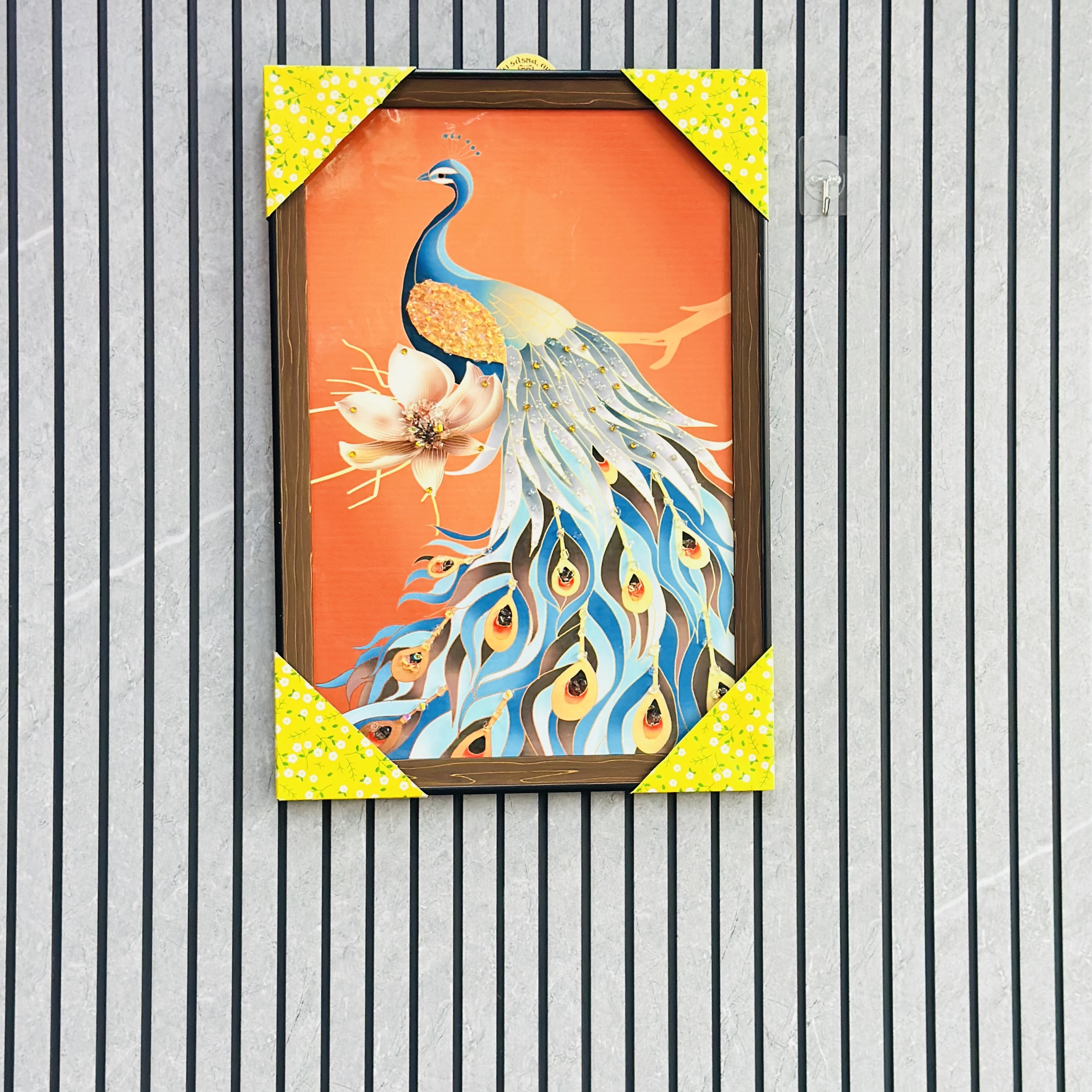 peacock wall art(SKU-L1MU48)