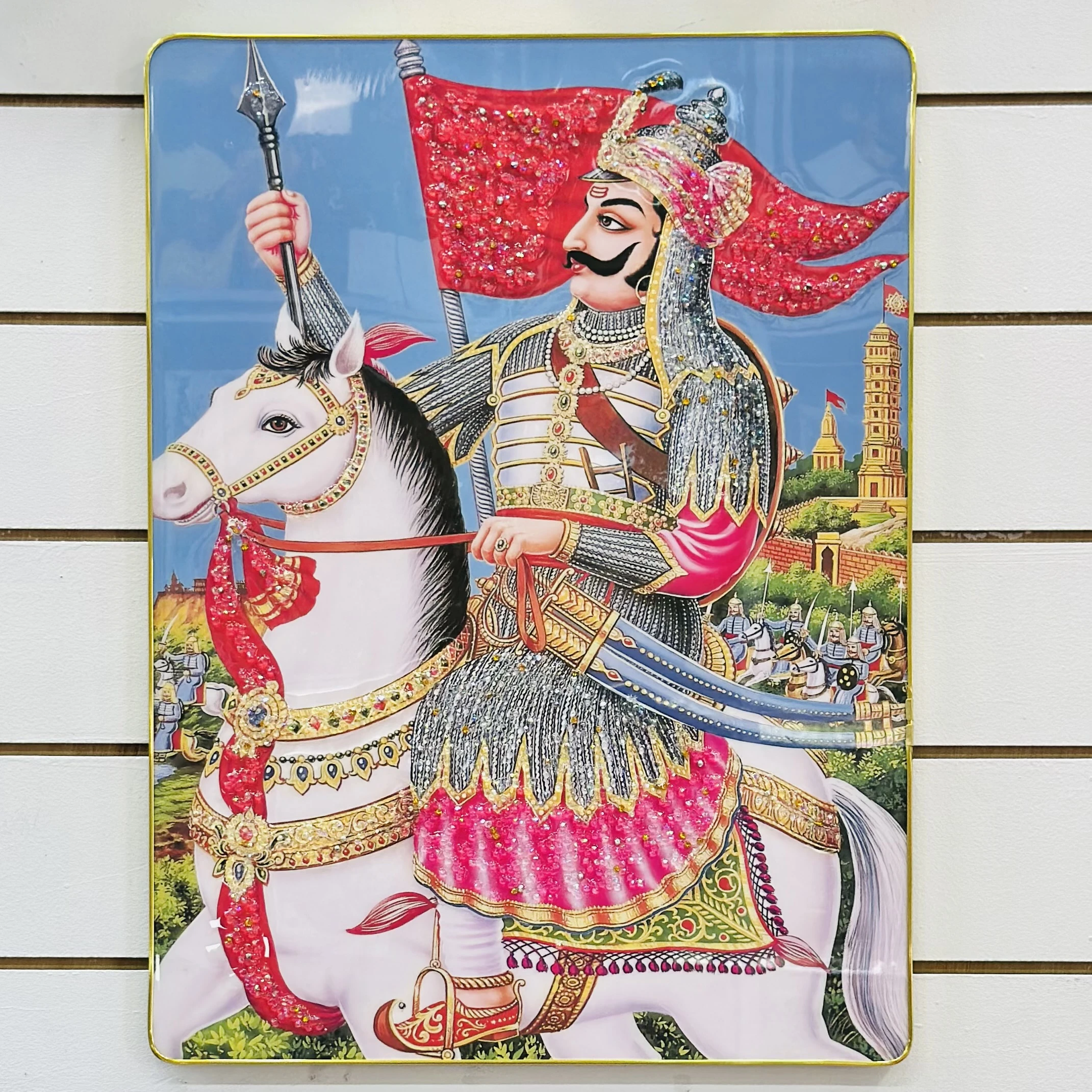 Maharana Pratap Singh Sisodiya Photo Frame(SKU-35RZAN)