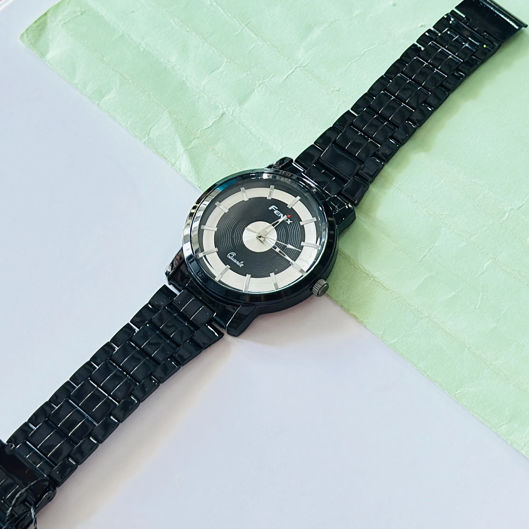 Black Analogue Watch for man’s
