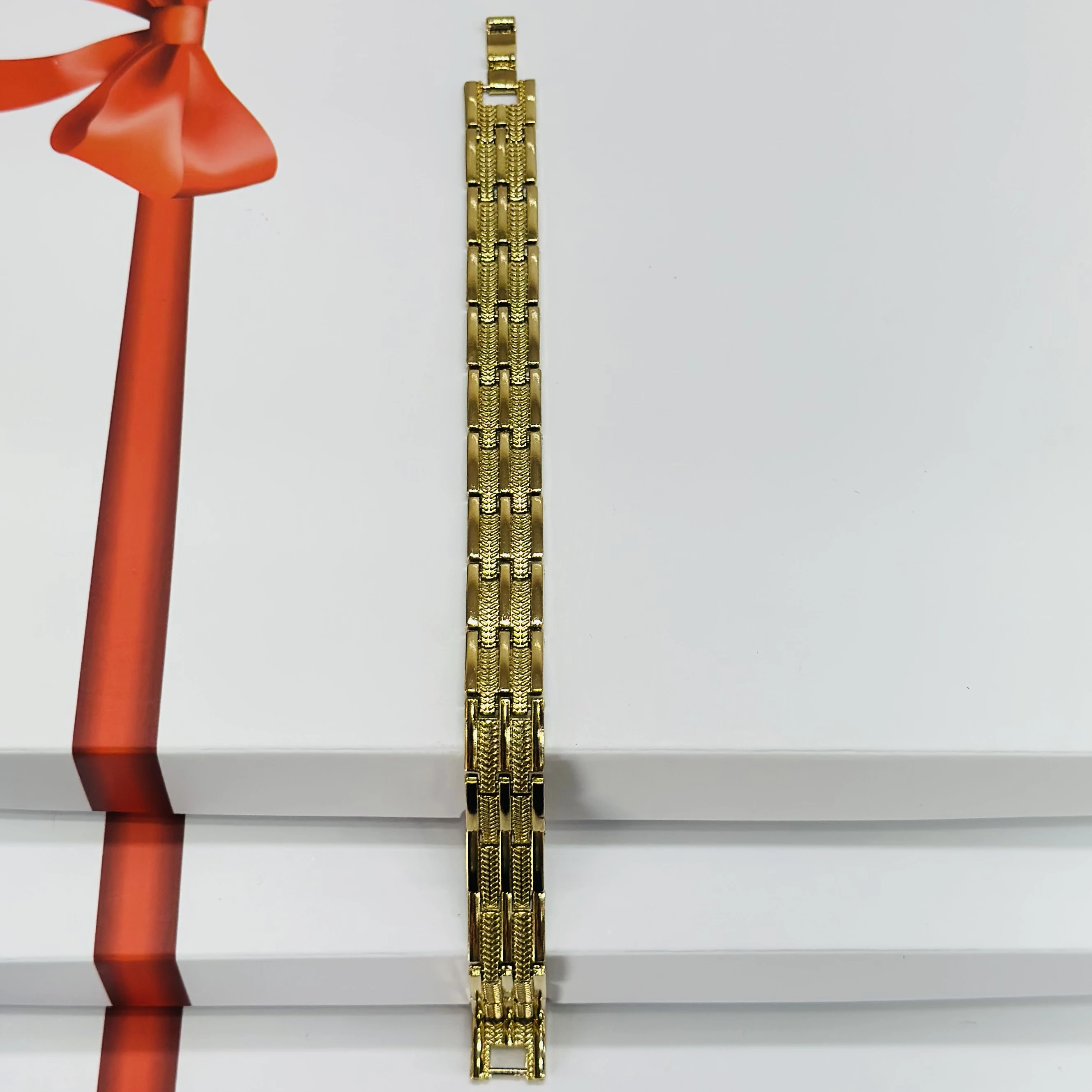 1 GRAM GOLD DIAMOND BRACELET FOR MEN