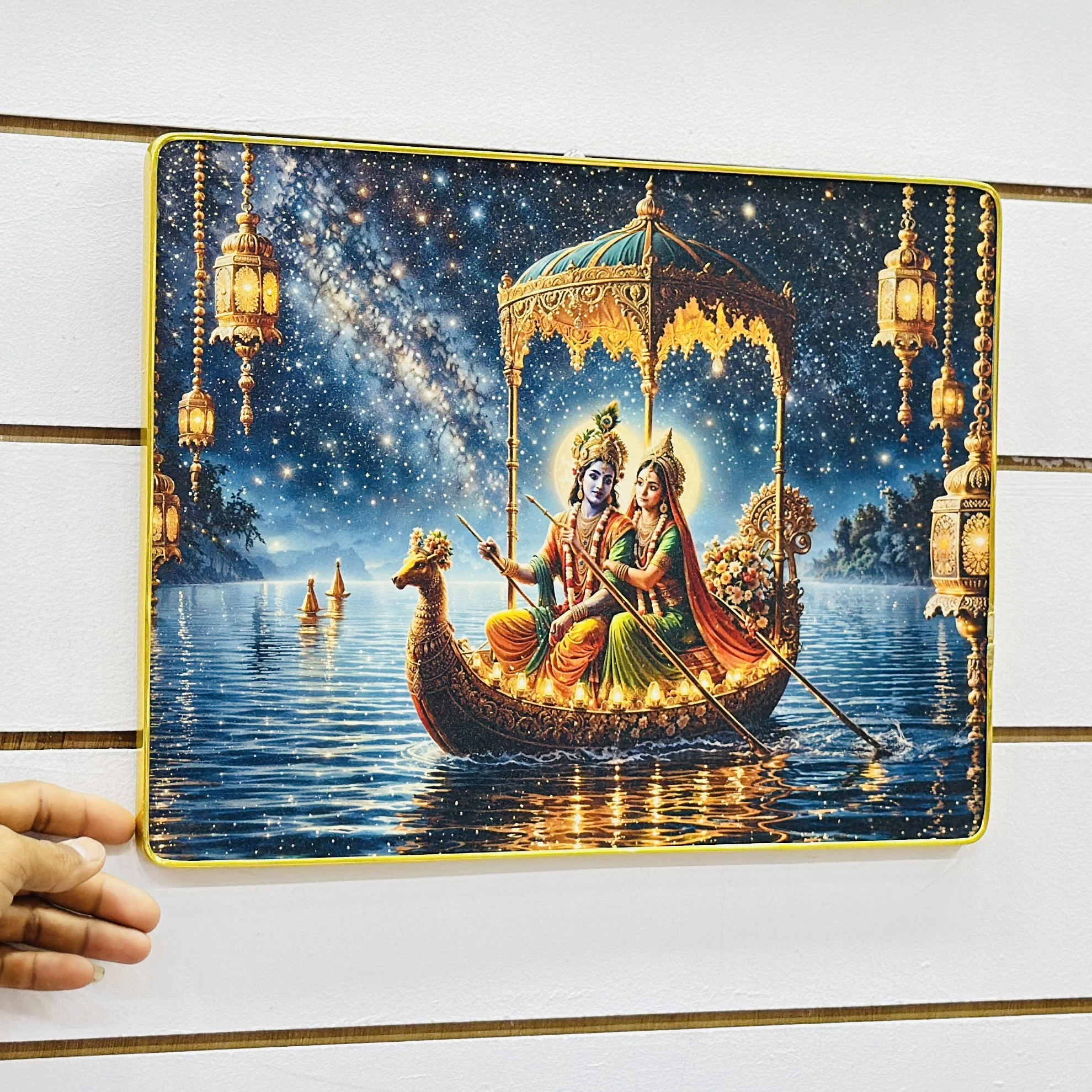 Radha Krishna wall painting….. JIIIUJ