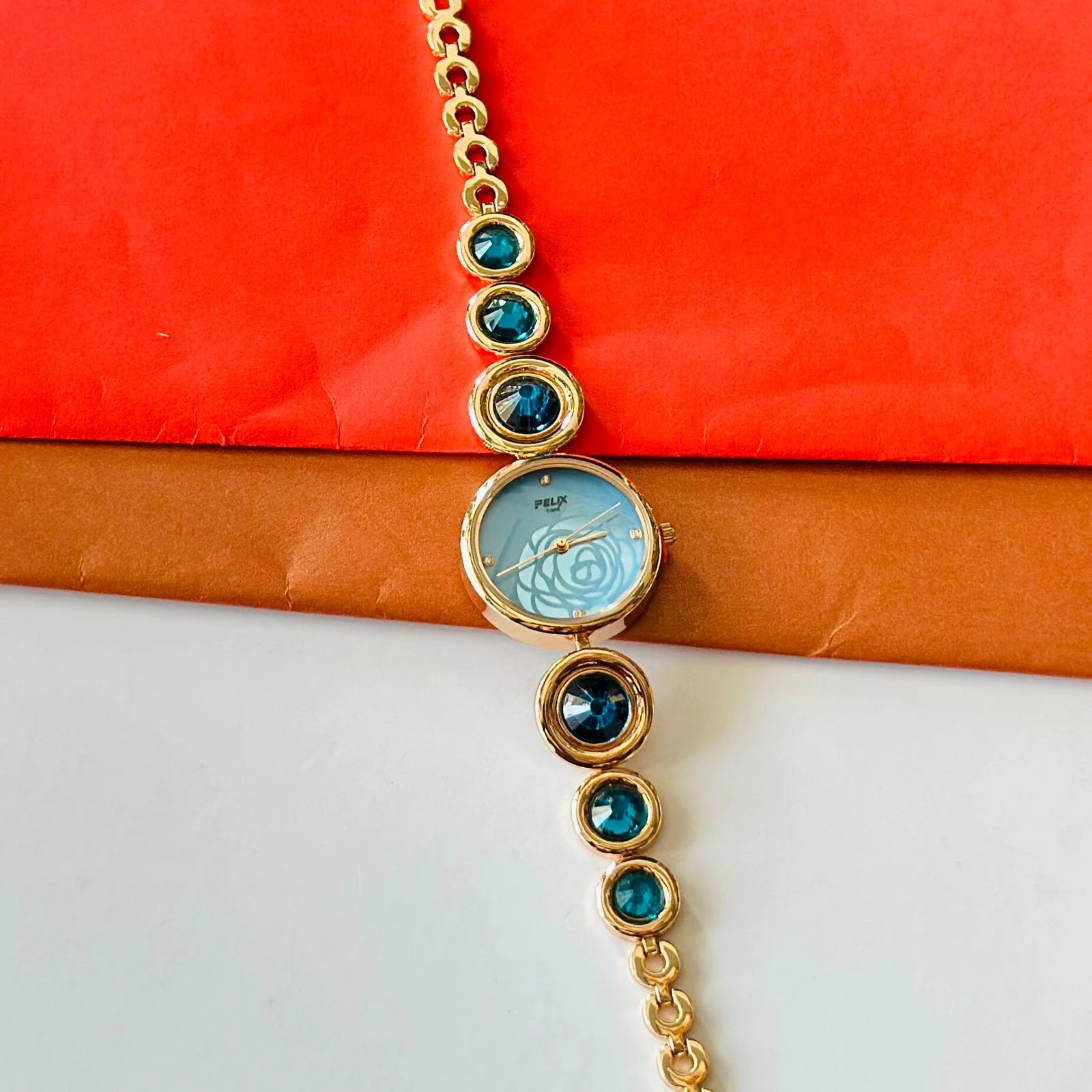 Raga Moments Of Joy Mother of Pearl Dial Women Watch With Metal Strap