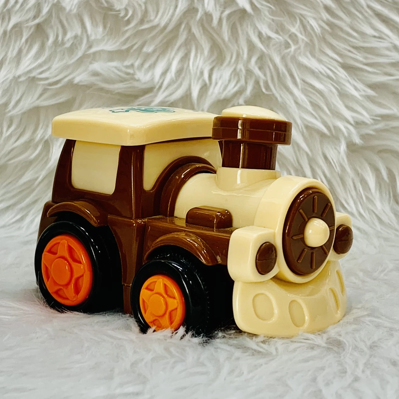 Friction Powered Toy Set of Car, Train