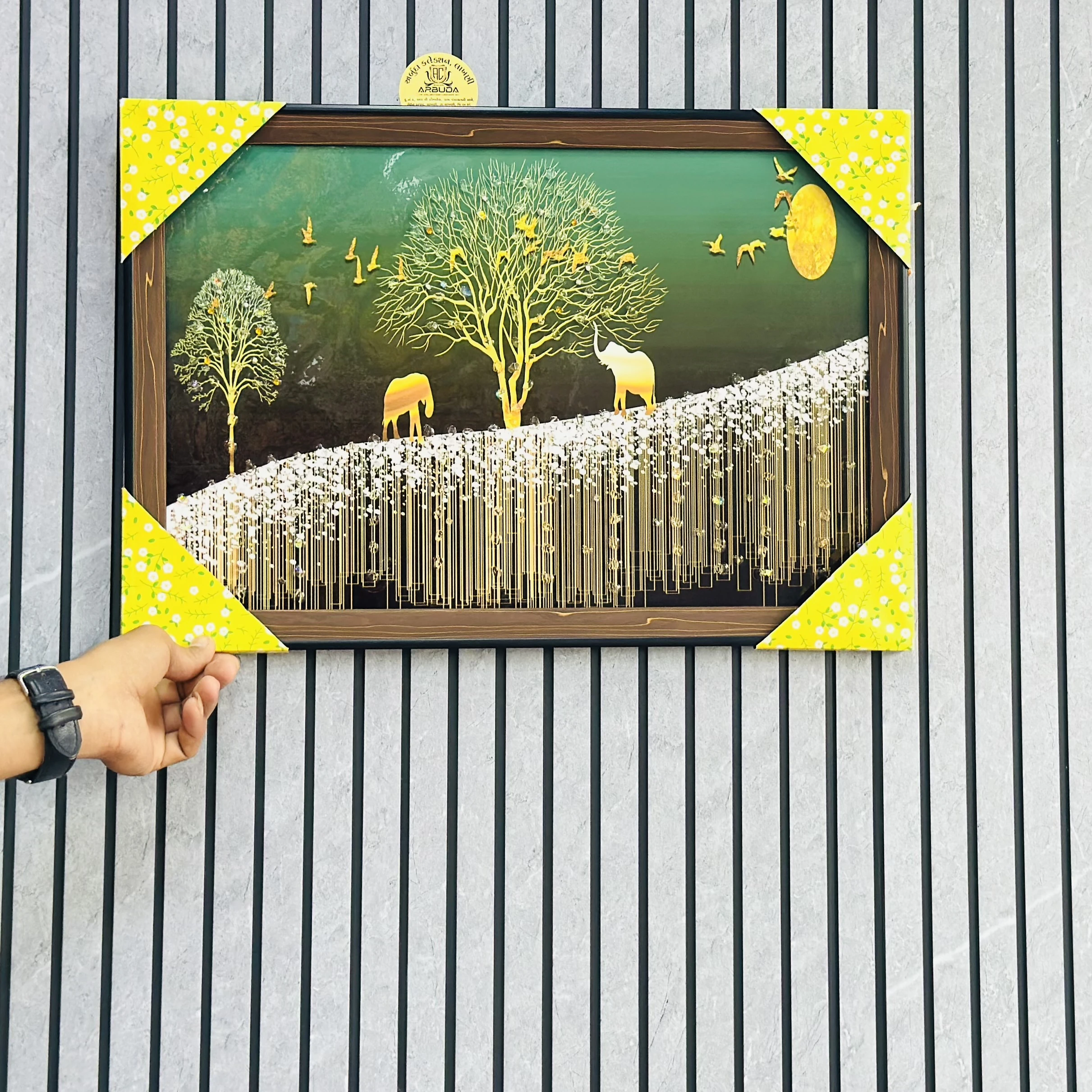 Decorative wall painting(SKU-HV5LGW)