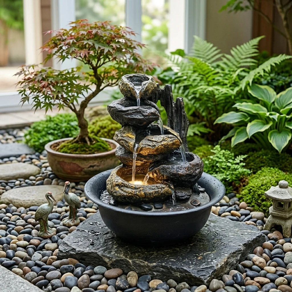 Malti-Tiered water fountain