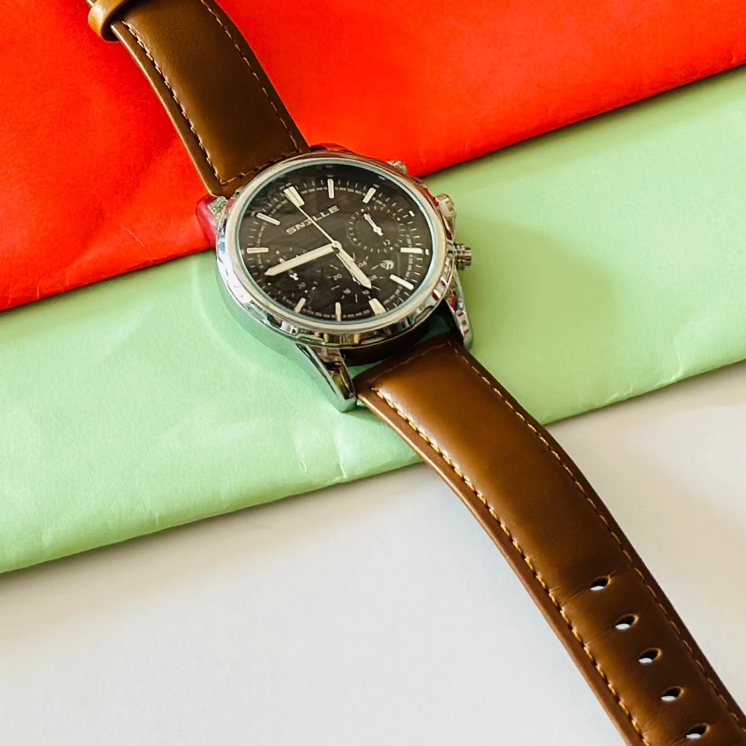 Black analog watch For man’s