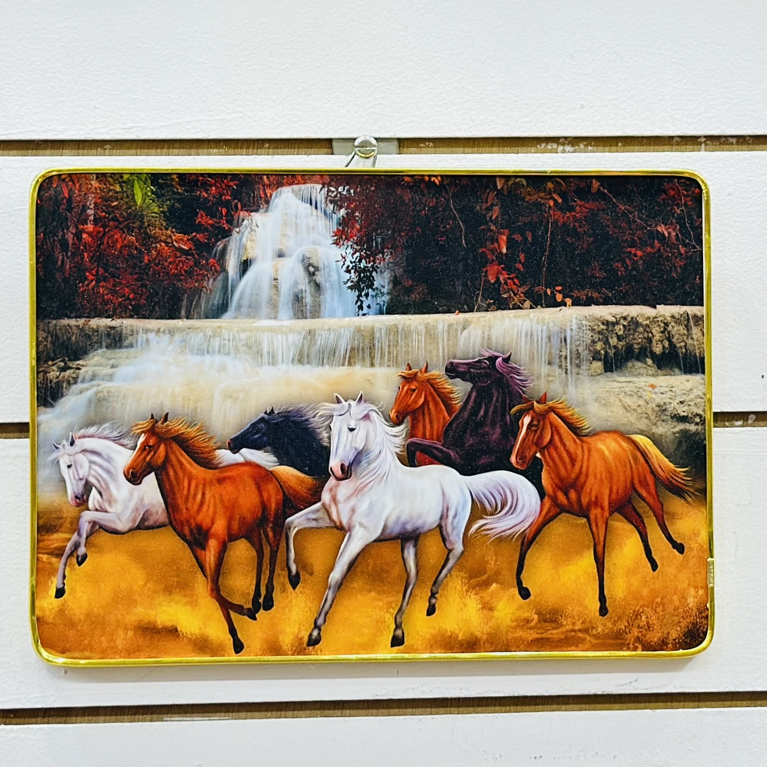 Seven Horses Vastu Painting……ZC09AW