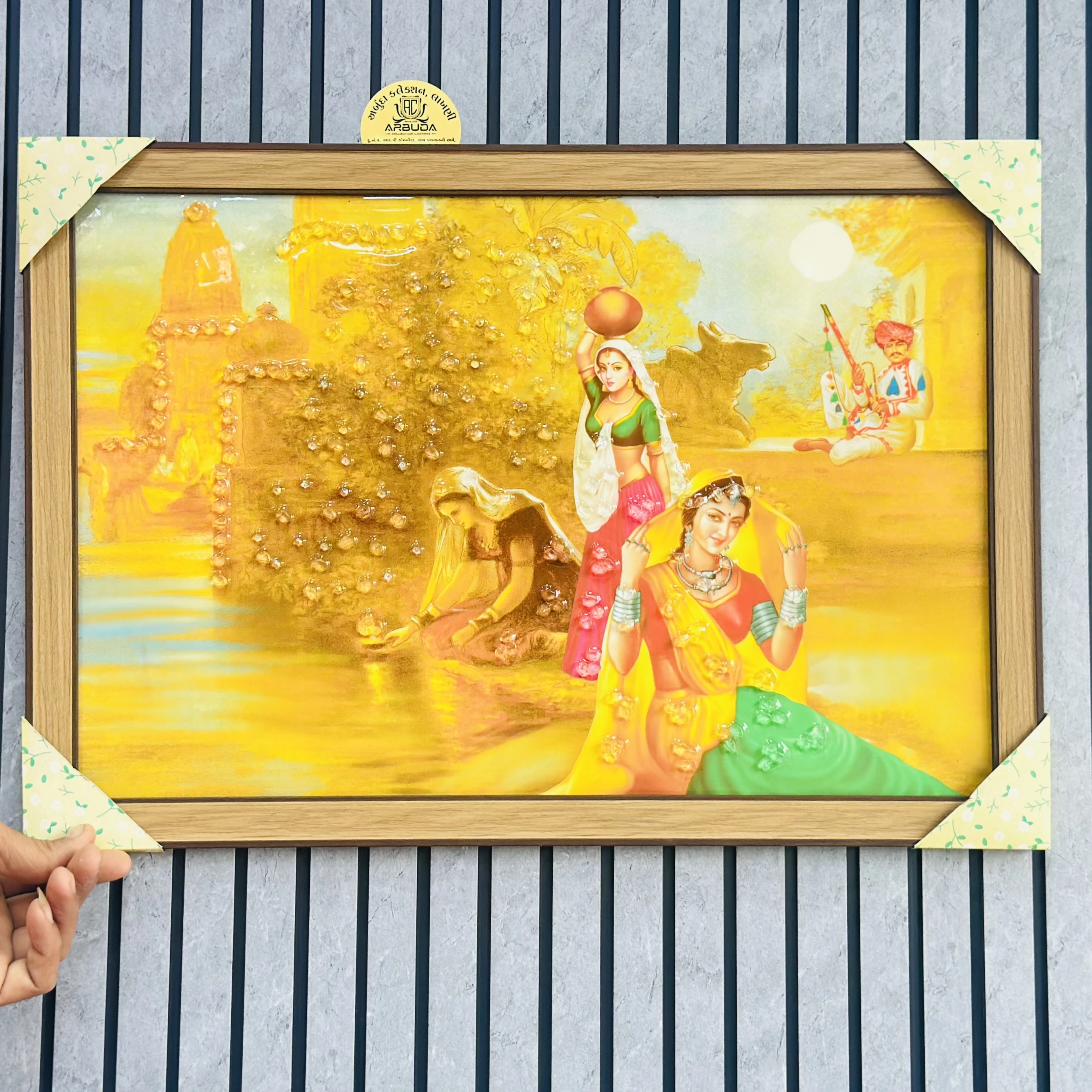 Rajasthani-style painting(SKU-5T33ER)