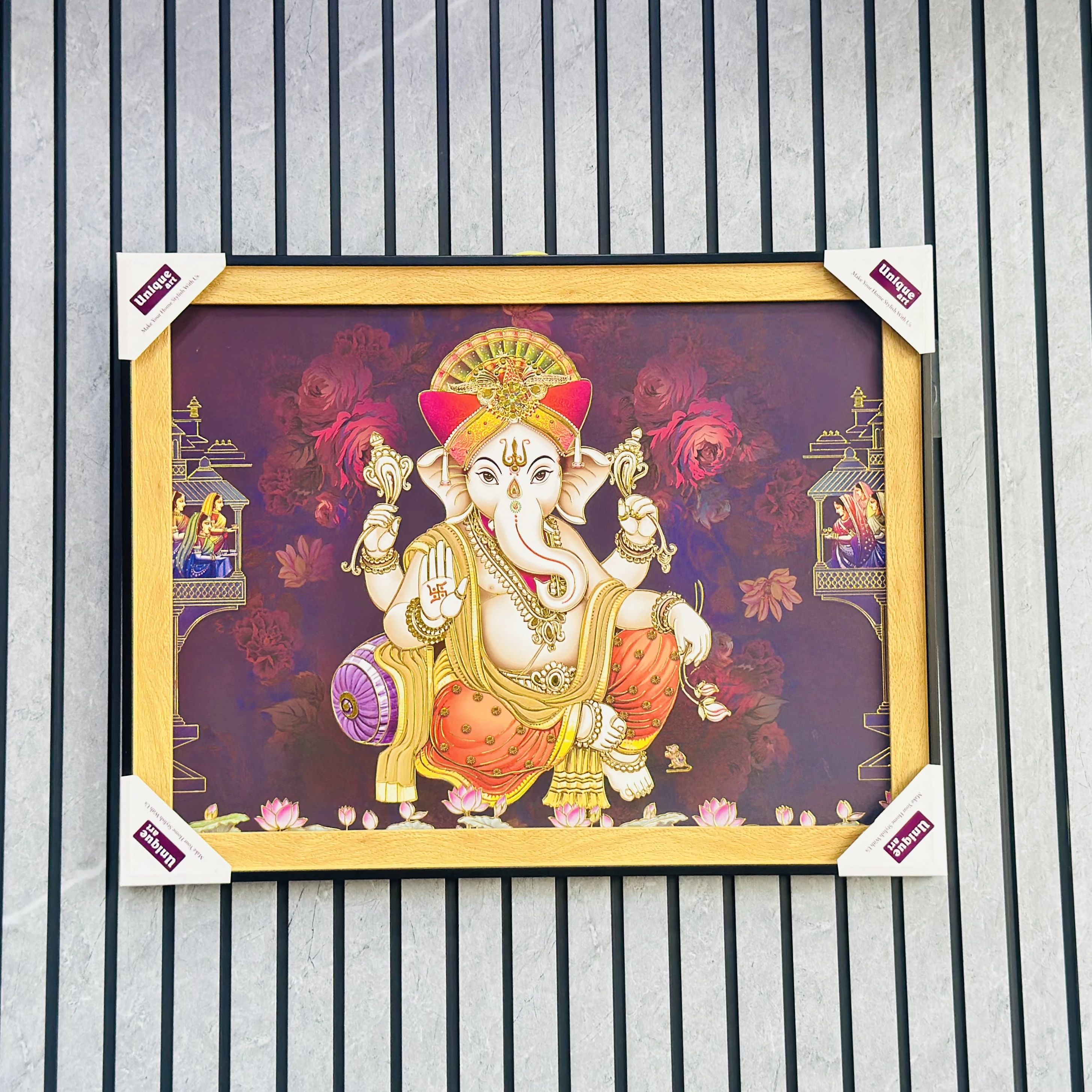 painting of Lord Ganesha.(SKU-ZDVS29)