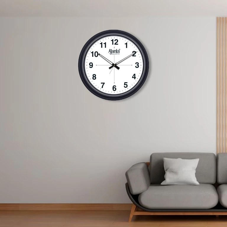 Wall Clock – Office Clock – 547 – CHARCOAL GREY
