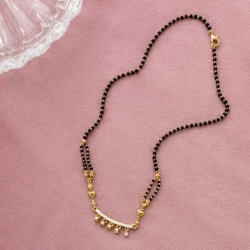 CAPILITE Jewellers gold-plated mangalsutra