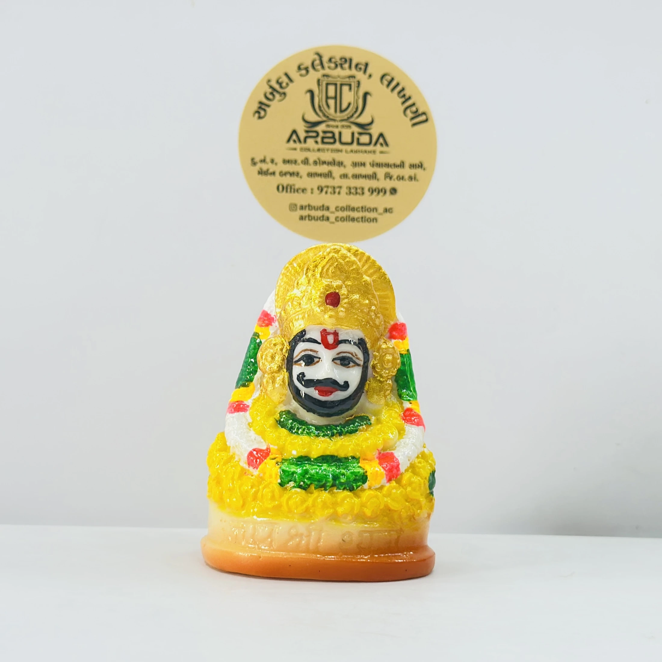colorful Khatu Shyam Baba idol