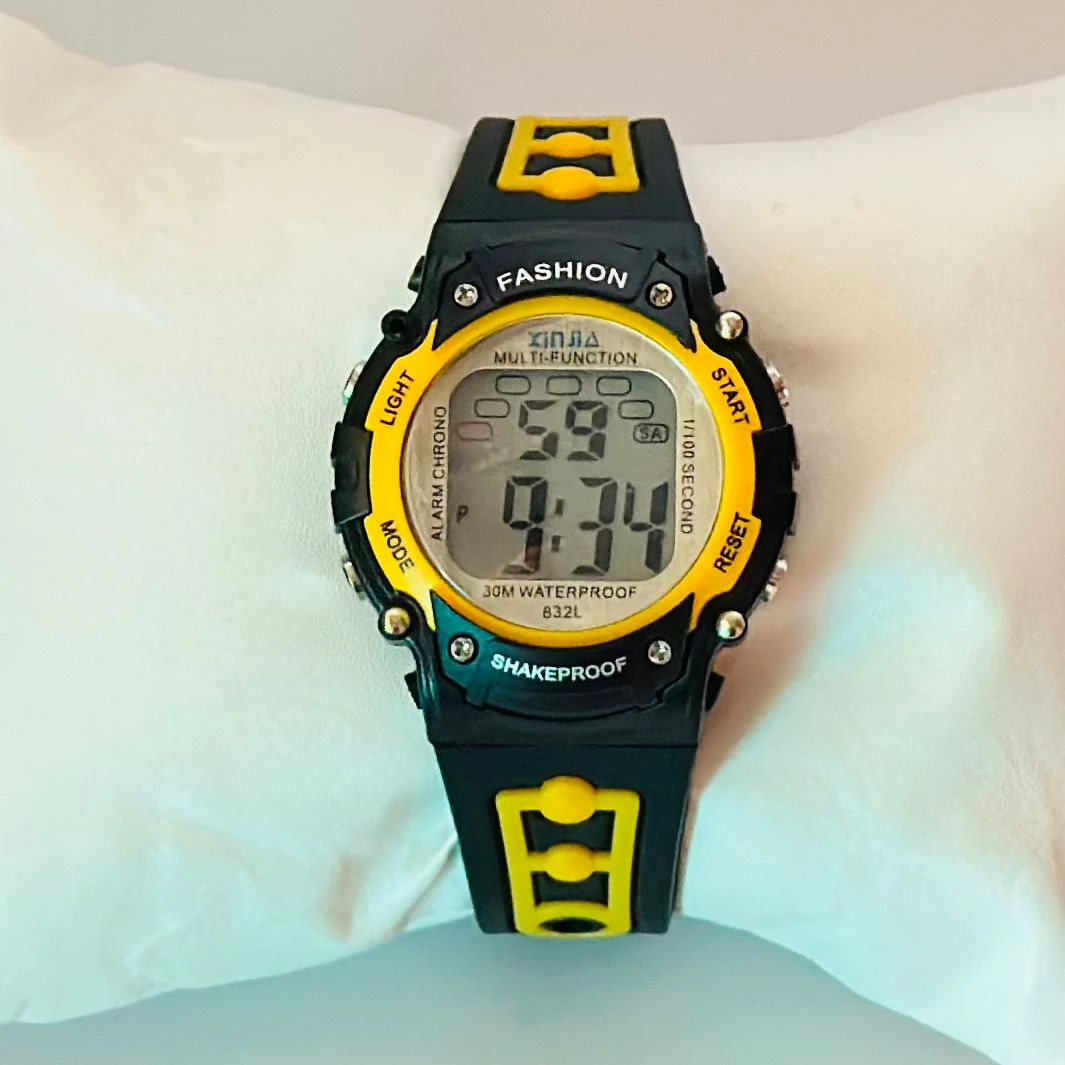 multi-function digital sport watch.