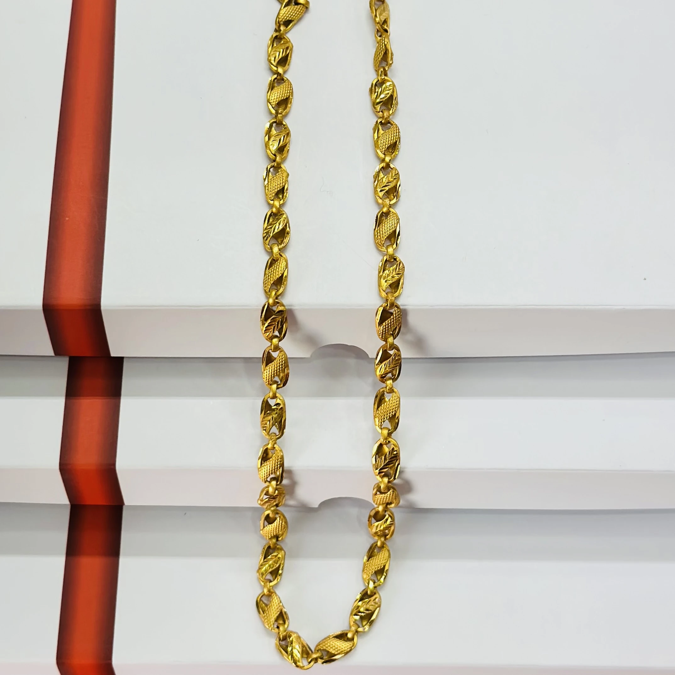 Gold plated design chain