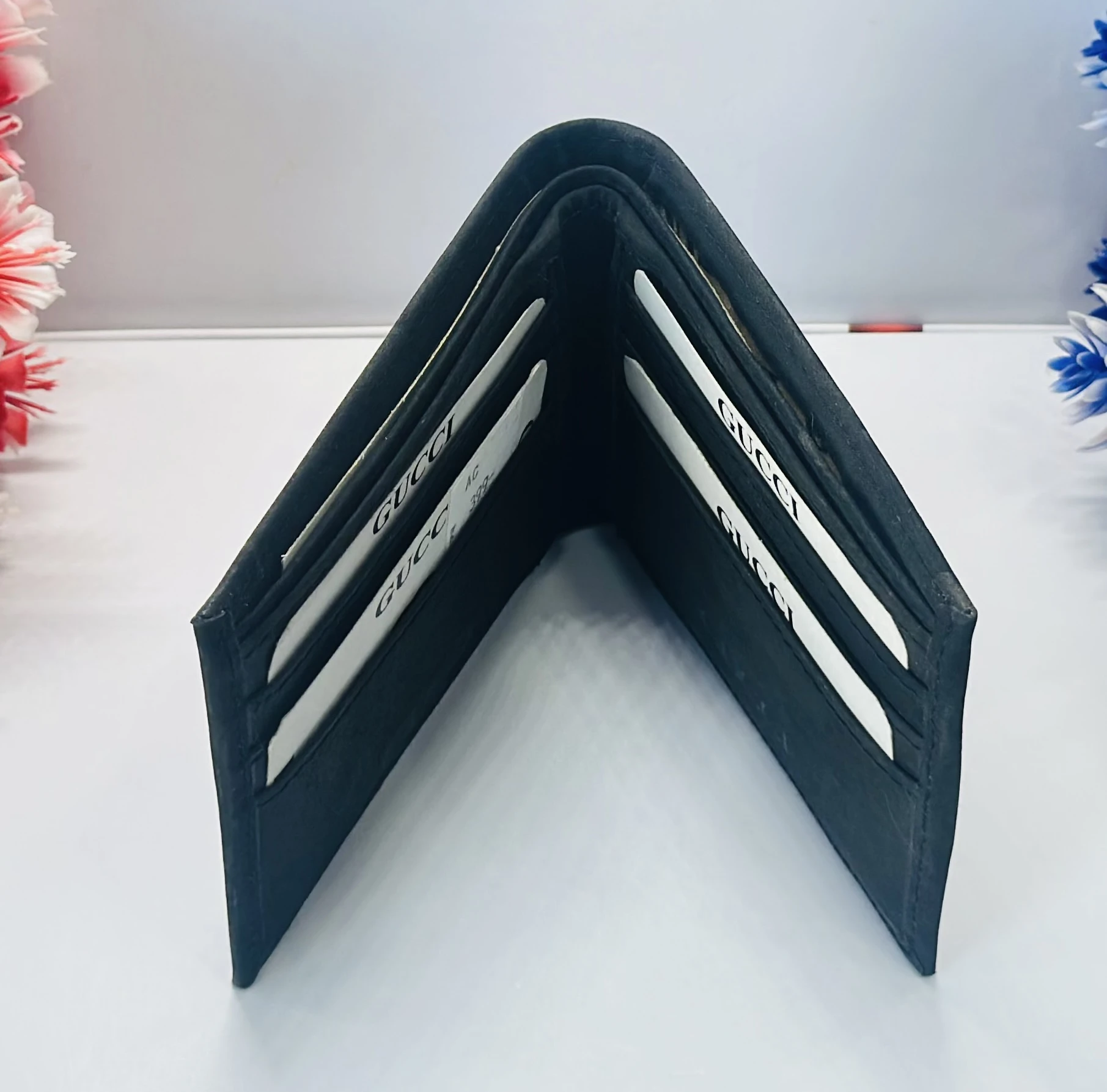 Premium Quality Stripe Slimfold Wallet