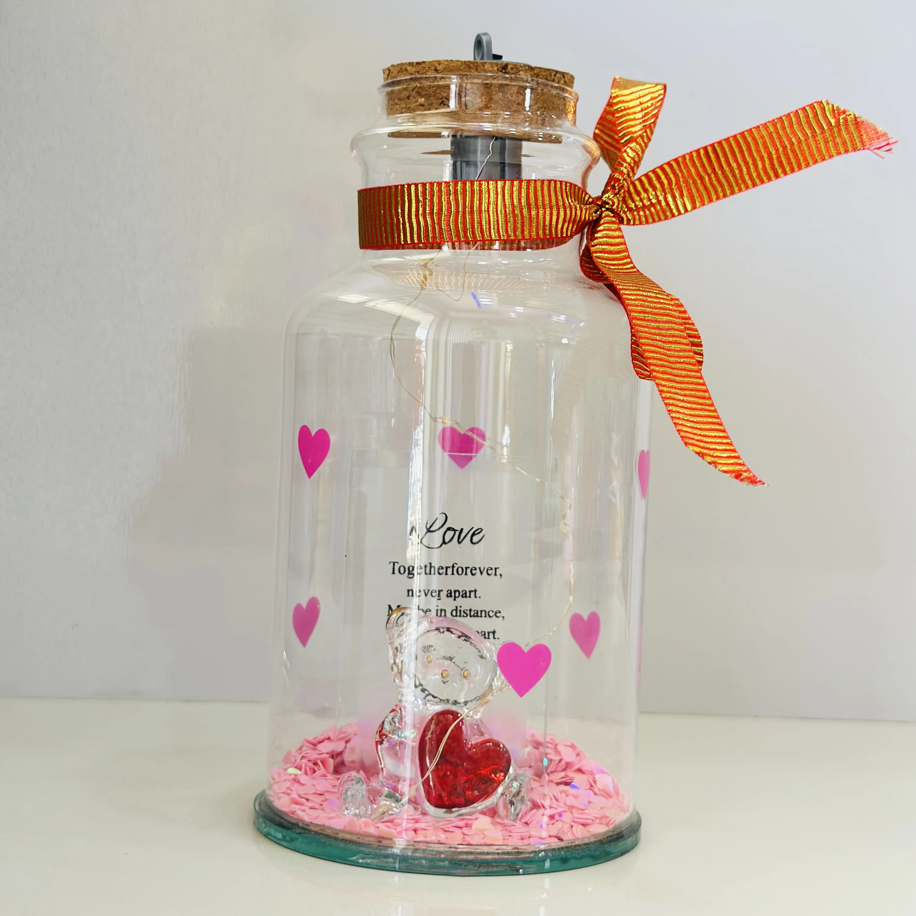 LED Love Message Jar or Bottle(SKU-0JC0CW)
