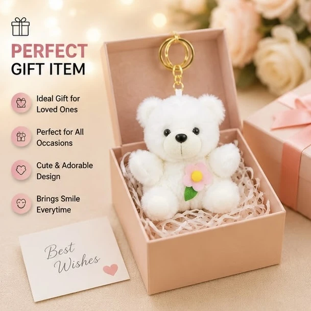 Taddy bear keychain