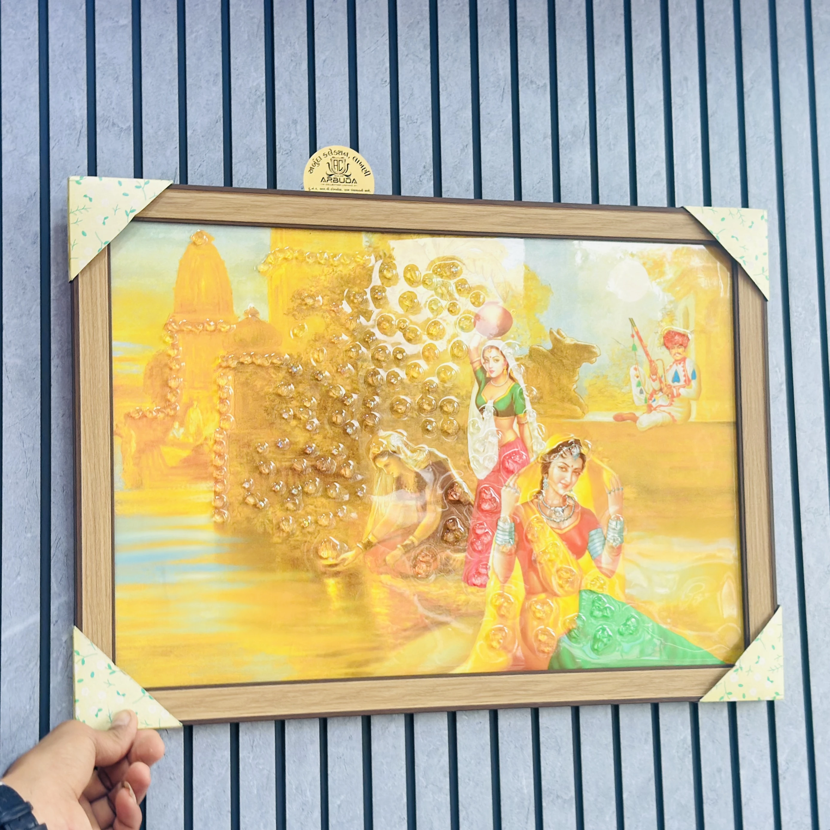 Rajasthani-style painting(SKU-5T33ER)