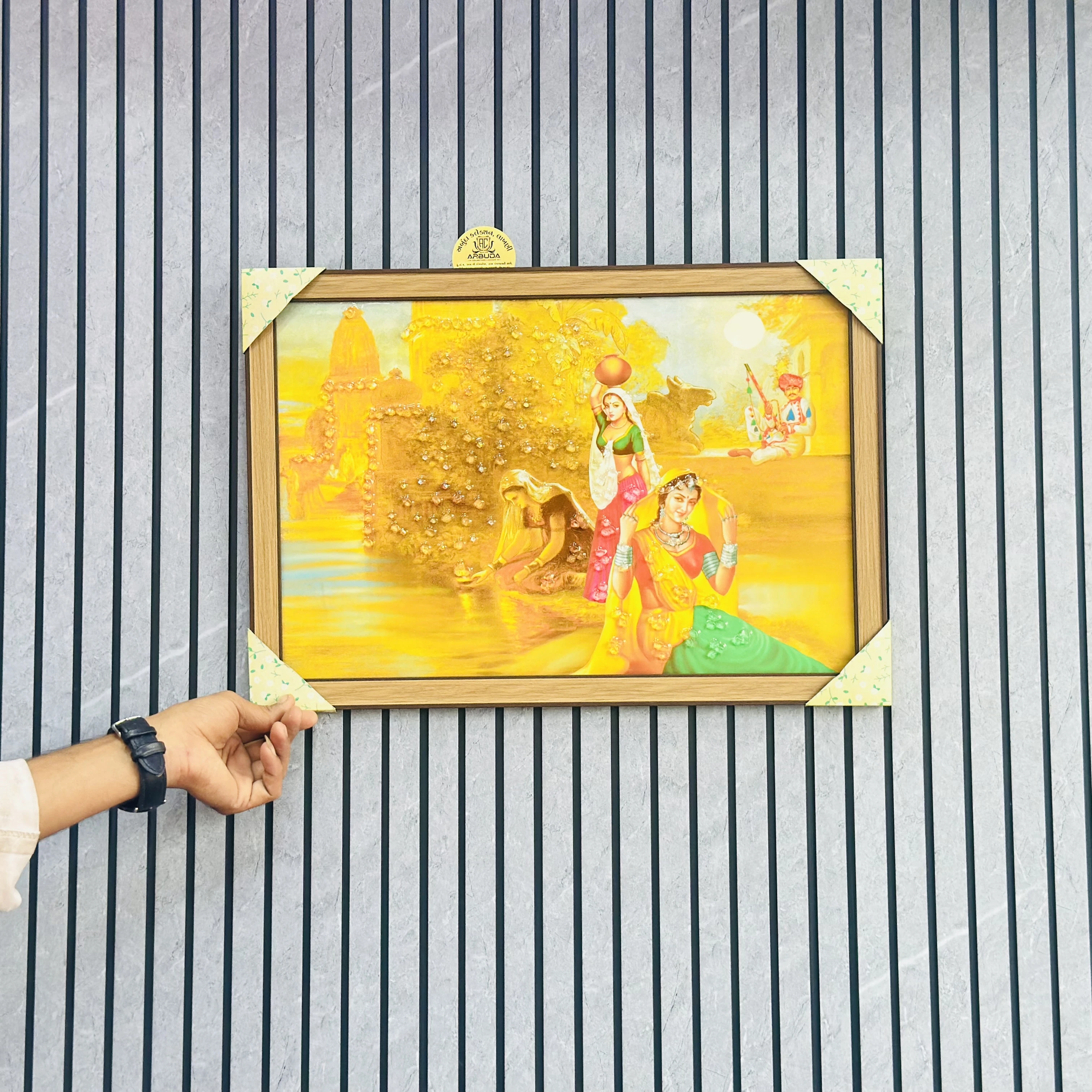 Rajasthani-style painting(SKU-5T33ER)