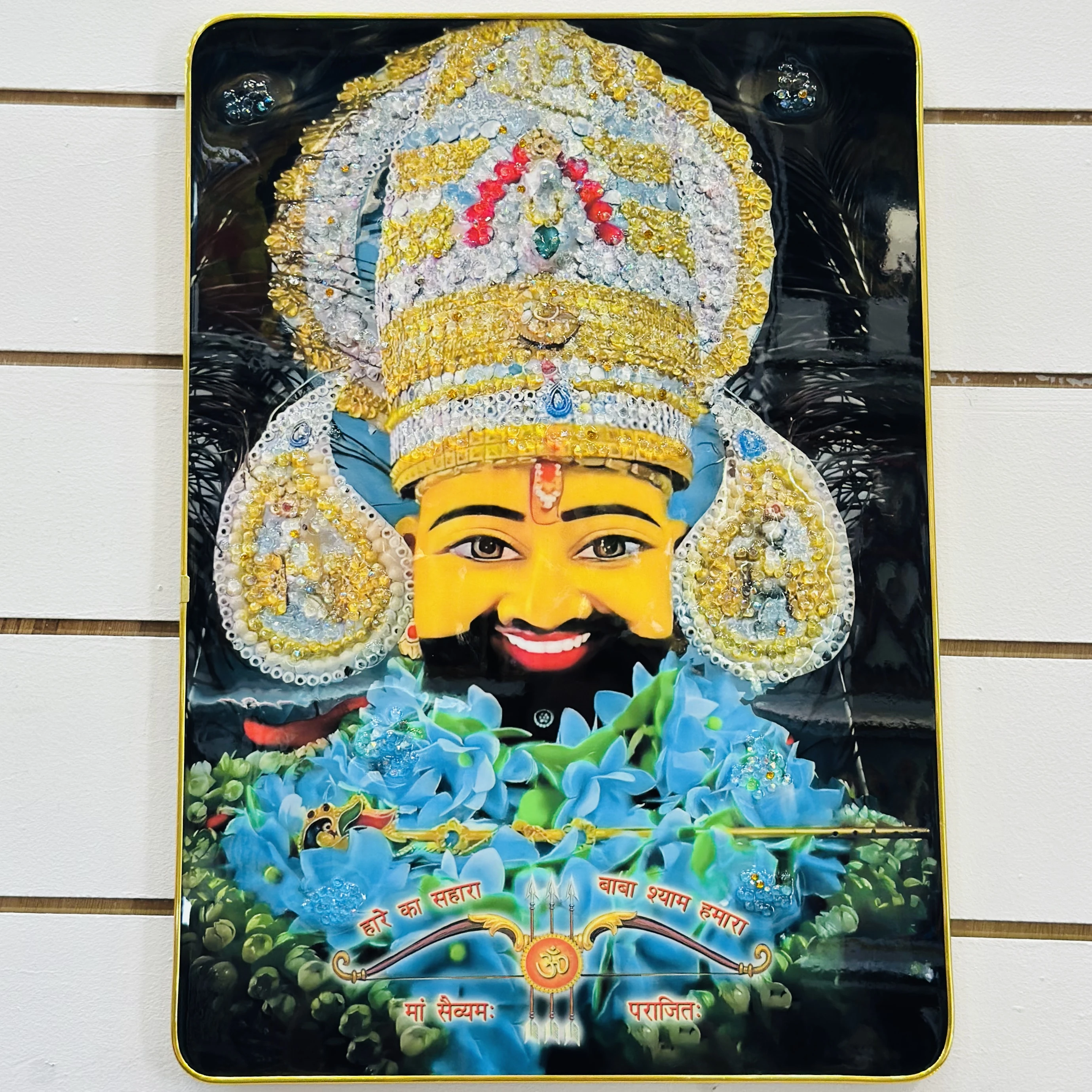Khatu Shyam, a Hindu deity.(SKU-369EXL)