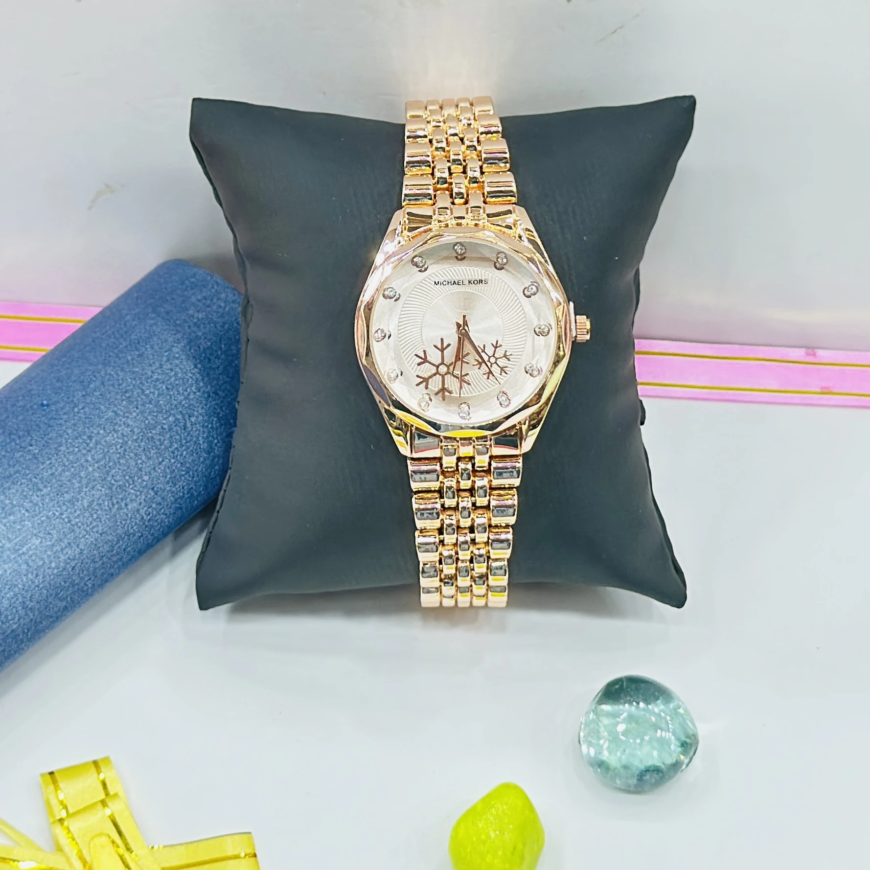 Rose gold-tone Michael Kors ladies' watch
