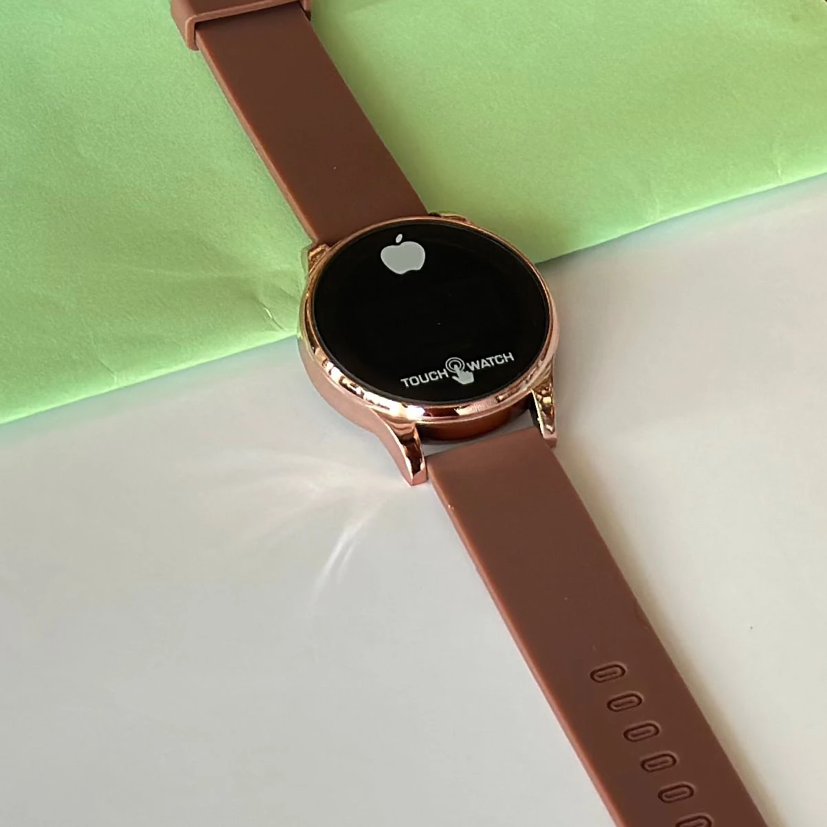 Kids digital watch with a silicone strap