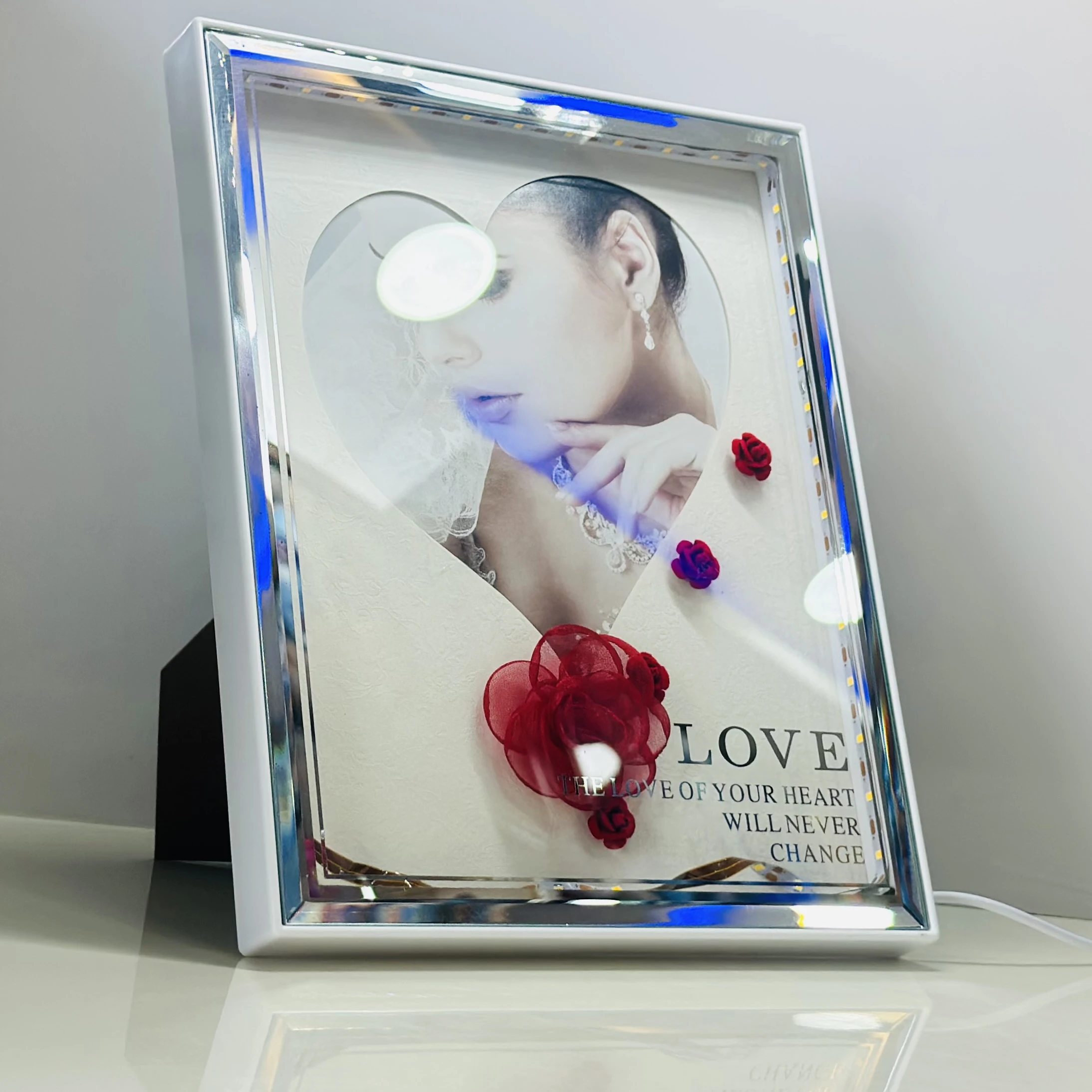 personalized LED Magic Mirror Photo Frame.(SKU- 4R4JO5)