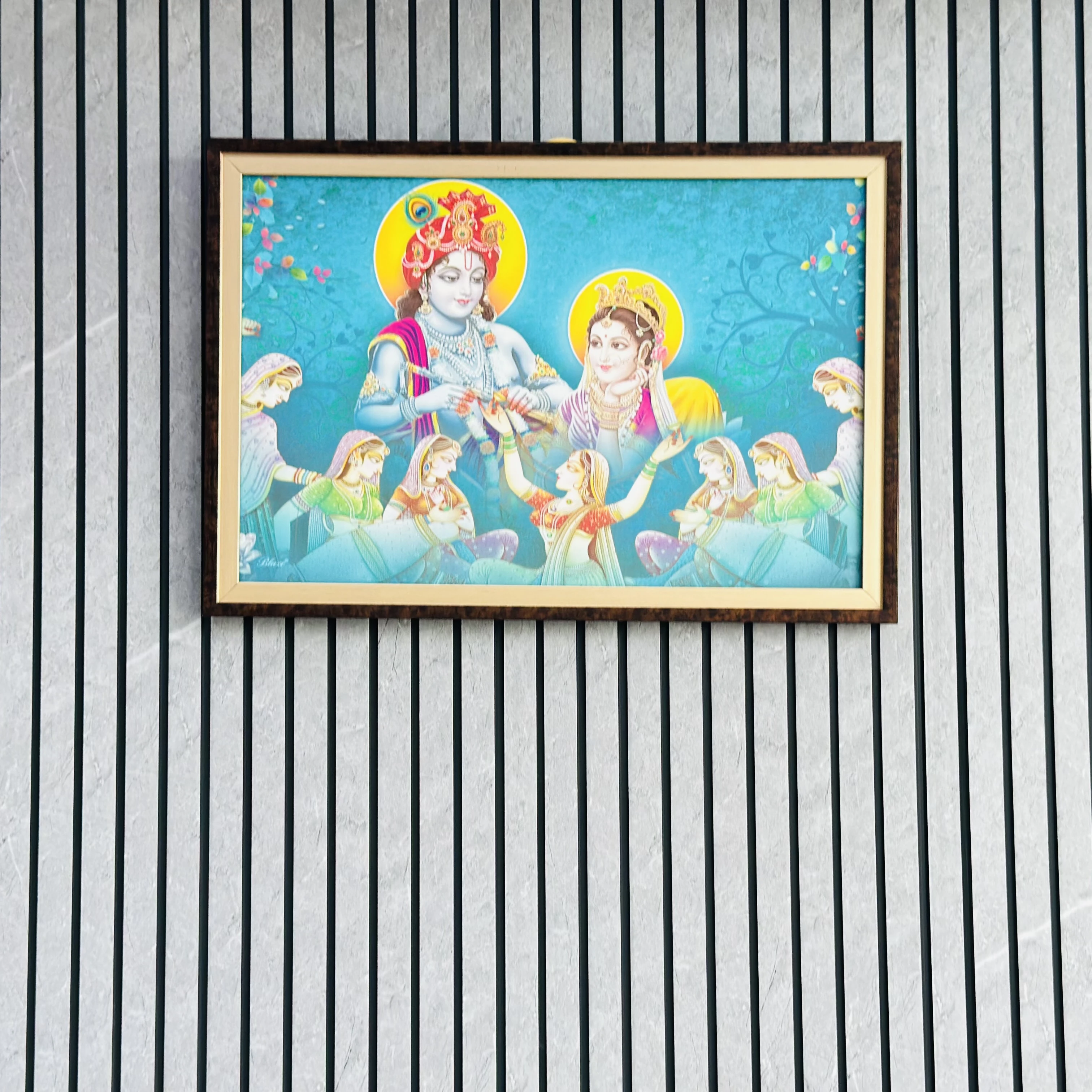 Radha Krishna frame (SKU-I26WC7)