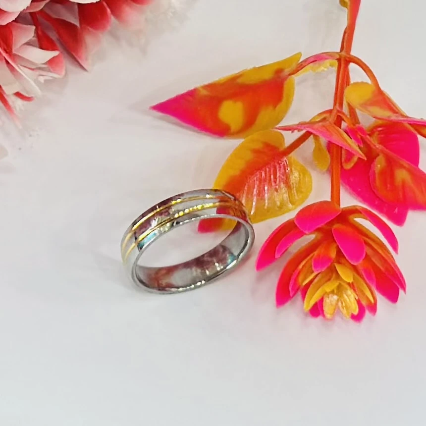 stainless steel band ring