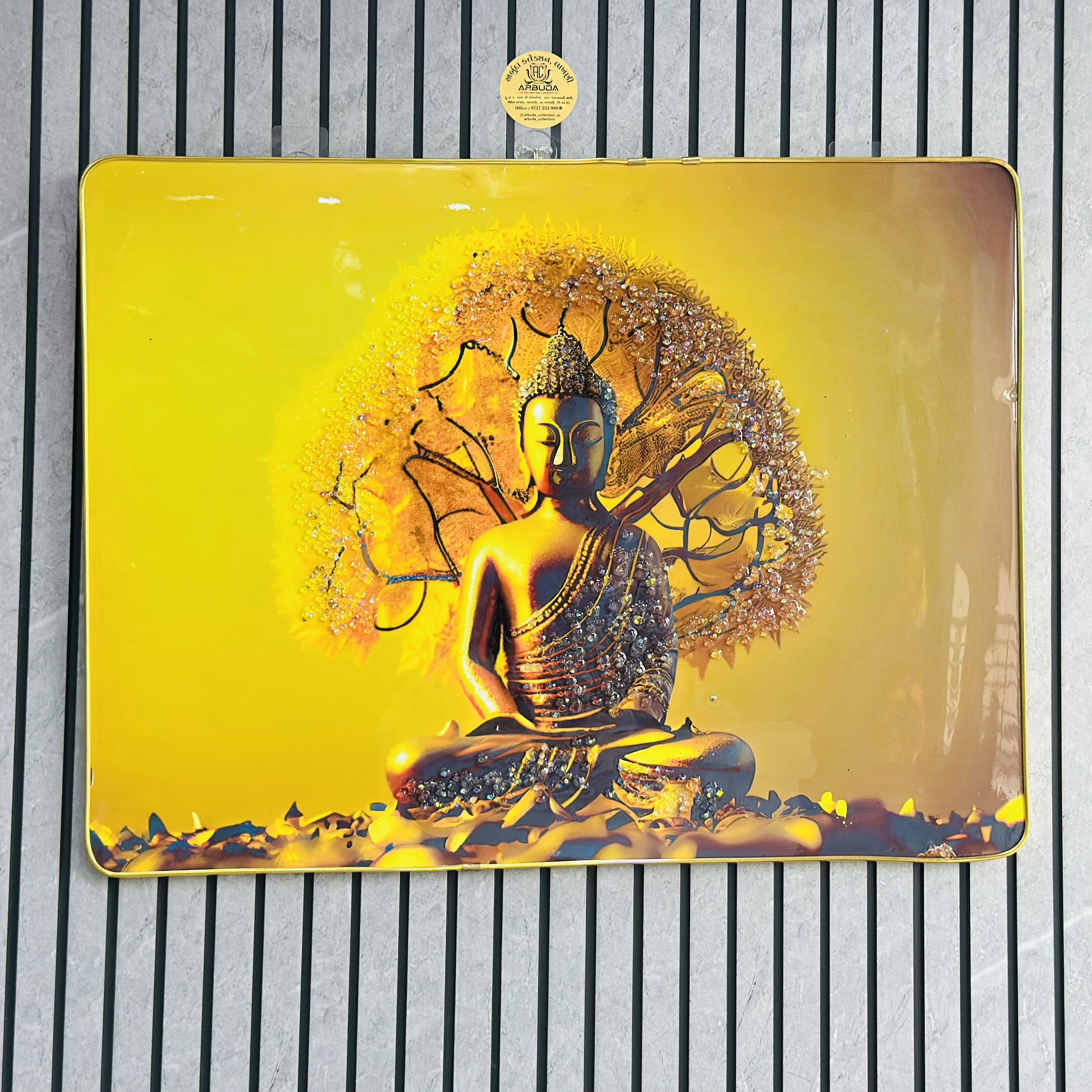 Gautam buddha wall art (SKU -D8JWN5)