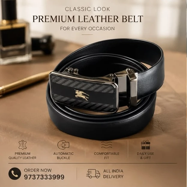 Premium Automatic Buckle Belt