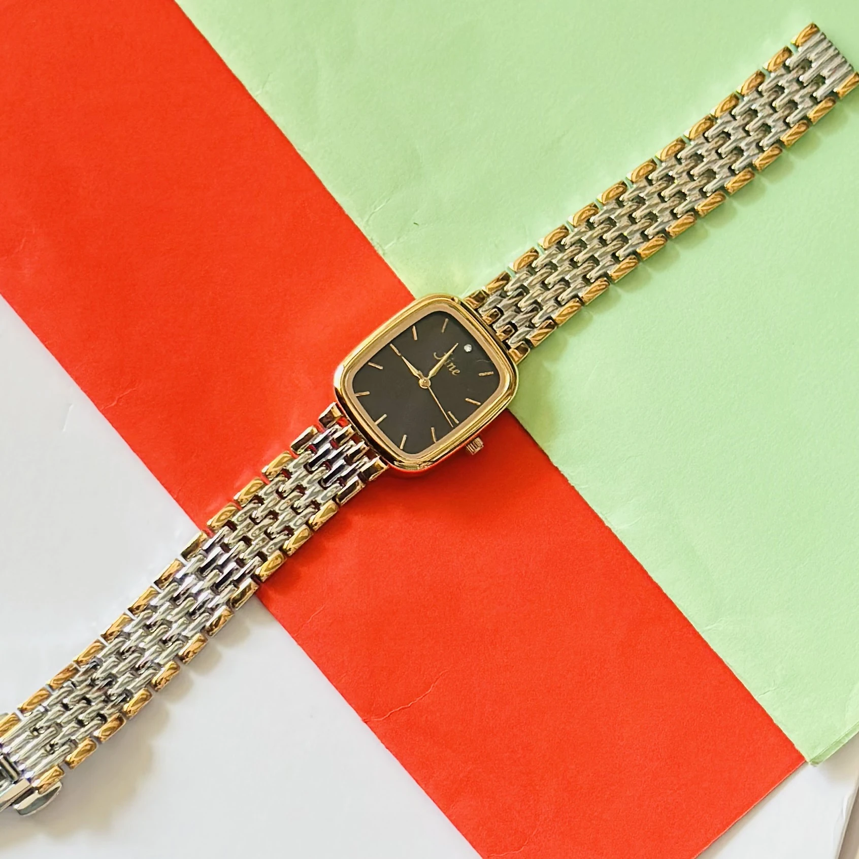 vintage Omega De Ville quartz watch