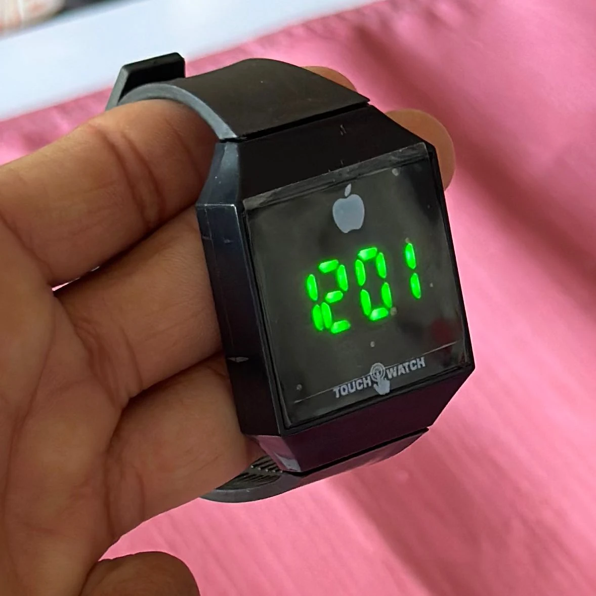 appears to be a T10 Ultra smartwatch, a non-branded wearable device.