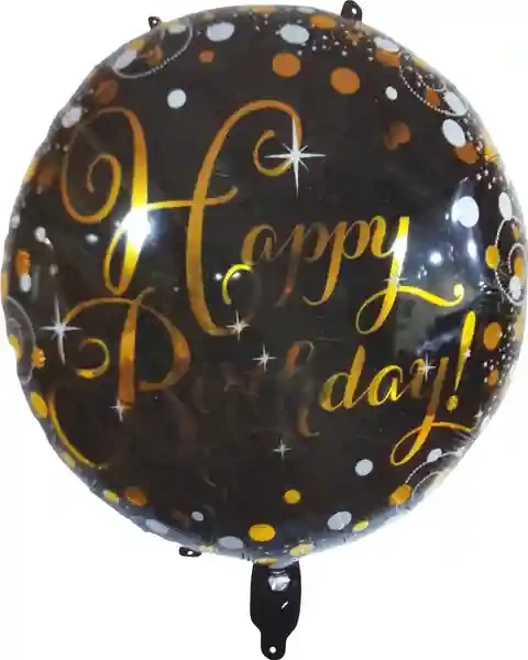 PartyPal 18-inch Happy Birthday foil balloon,