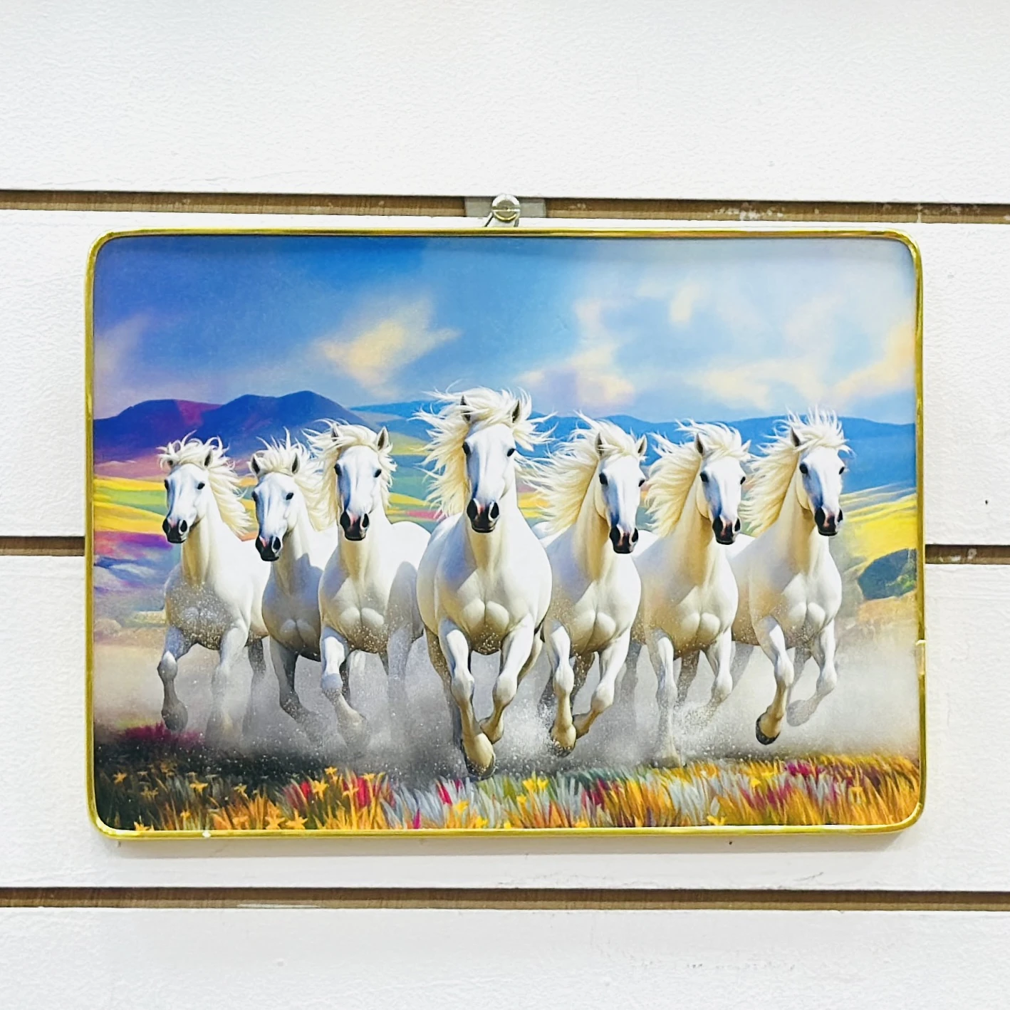 Seven Horses Vastu Painting…… R8HZRX