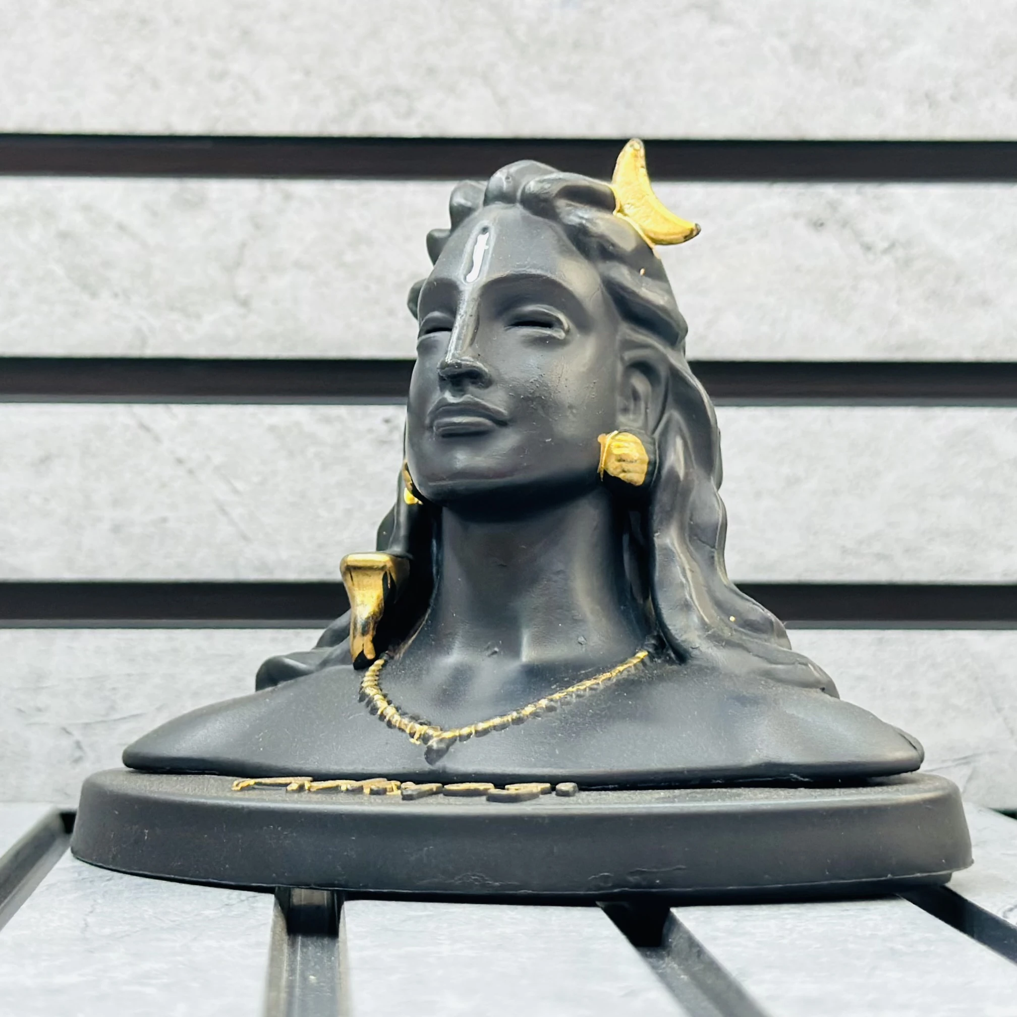 Adiyogi Shiva statue.