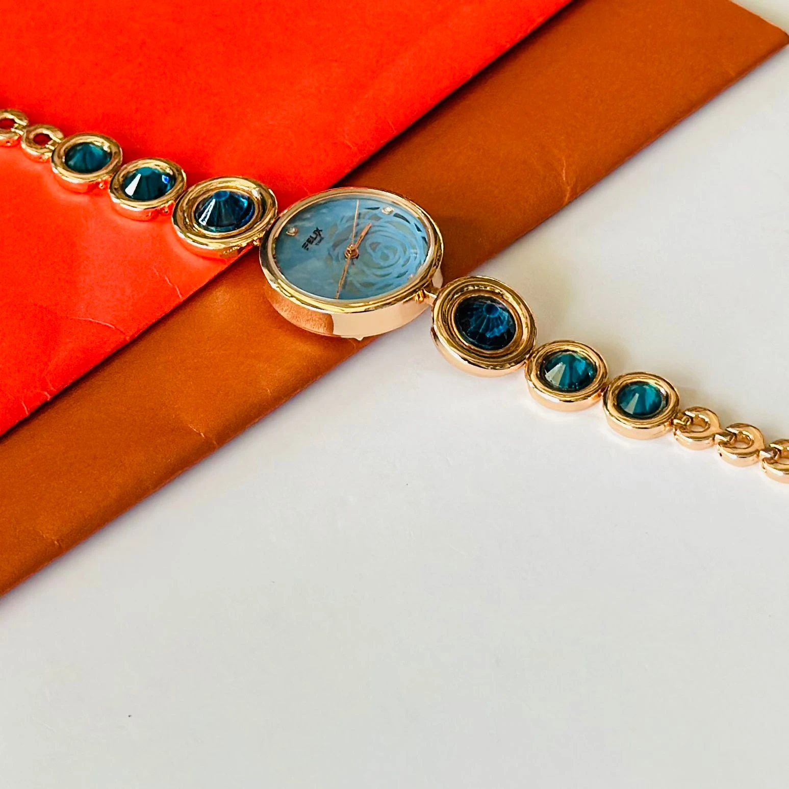 Raga Moments Of Joy Mother of Pearl Dial Women Watch With Metal Strap