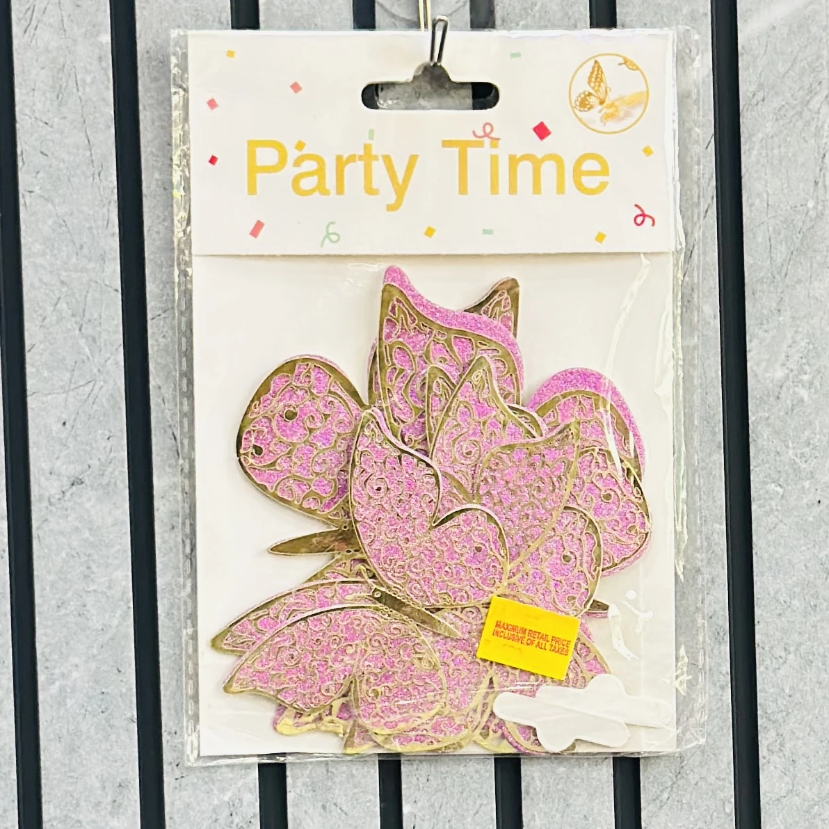package of 3D butterfly wall decorations