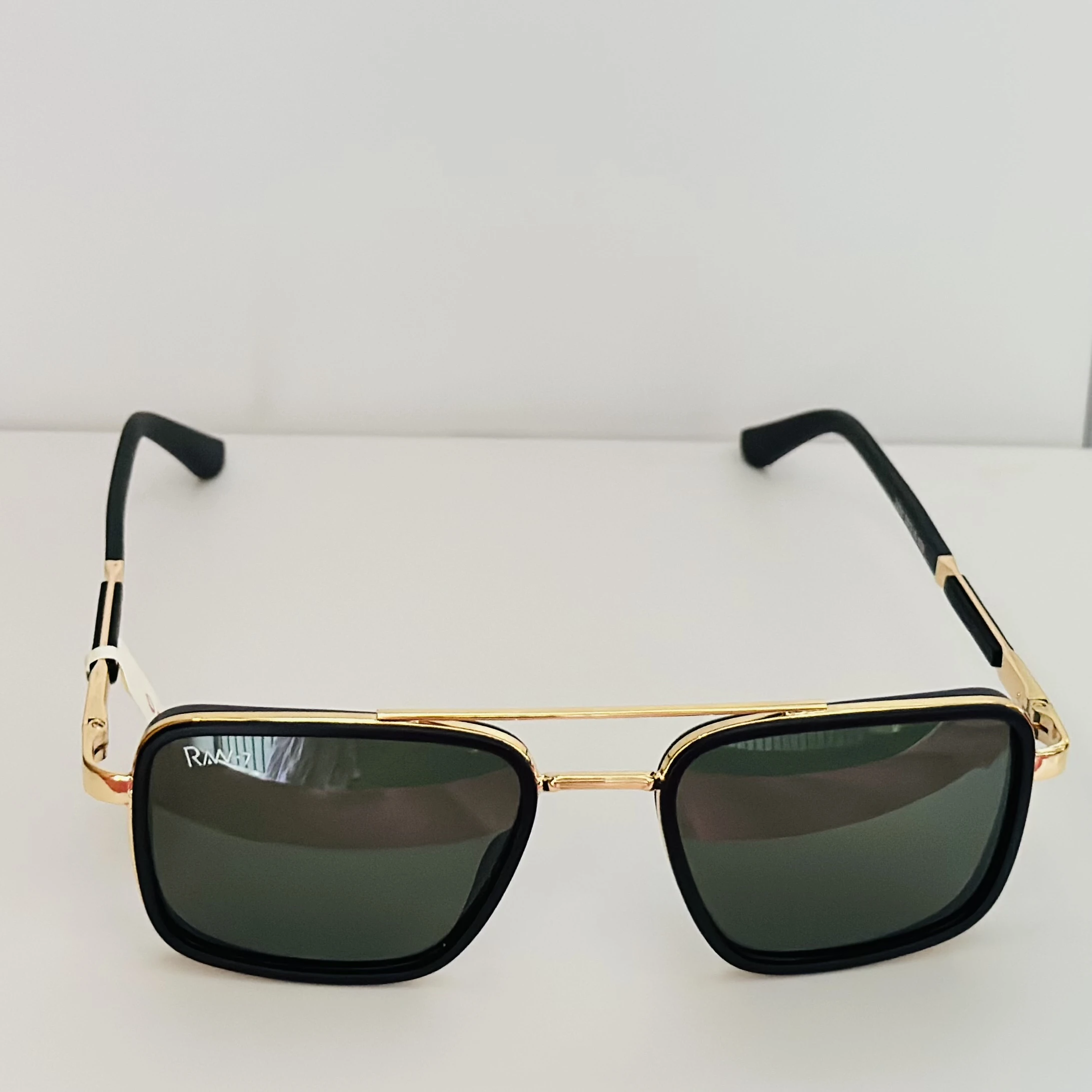 RAN-7 rectangular aviator sunglasses