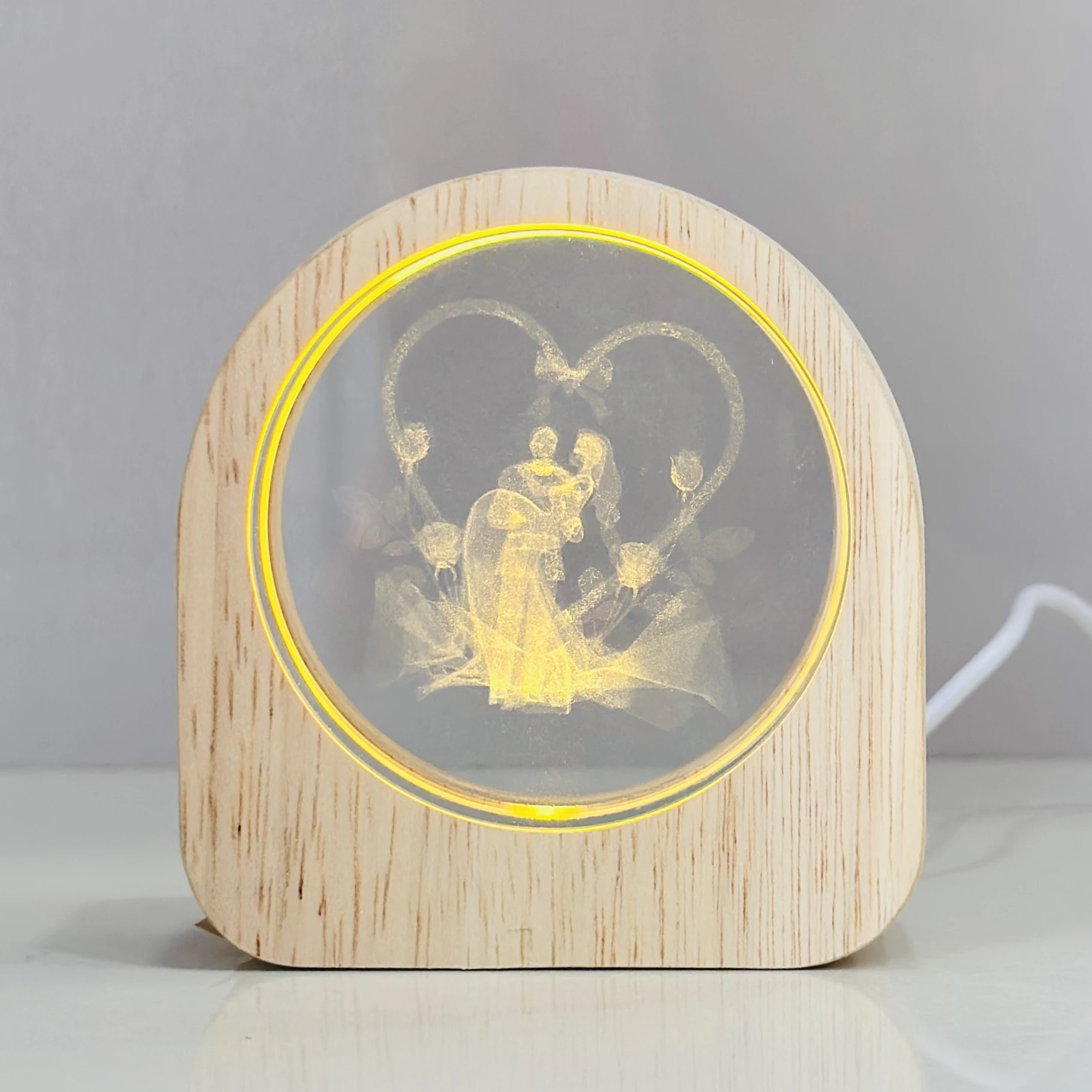 Wooden Night Light (SKU-JPG33J)