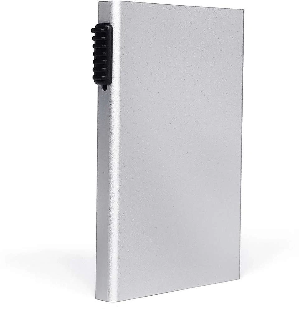 credit card holder with a pop-up mechanism.