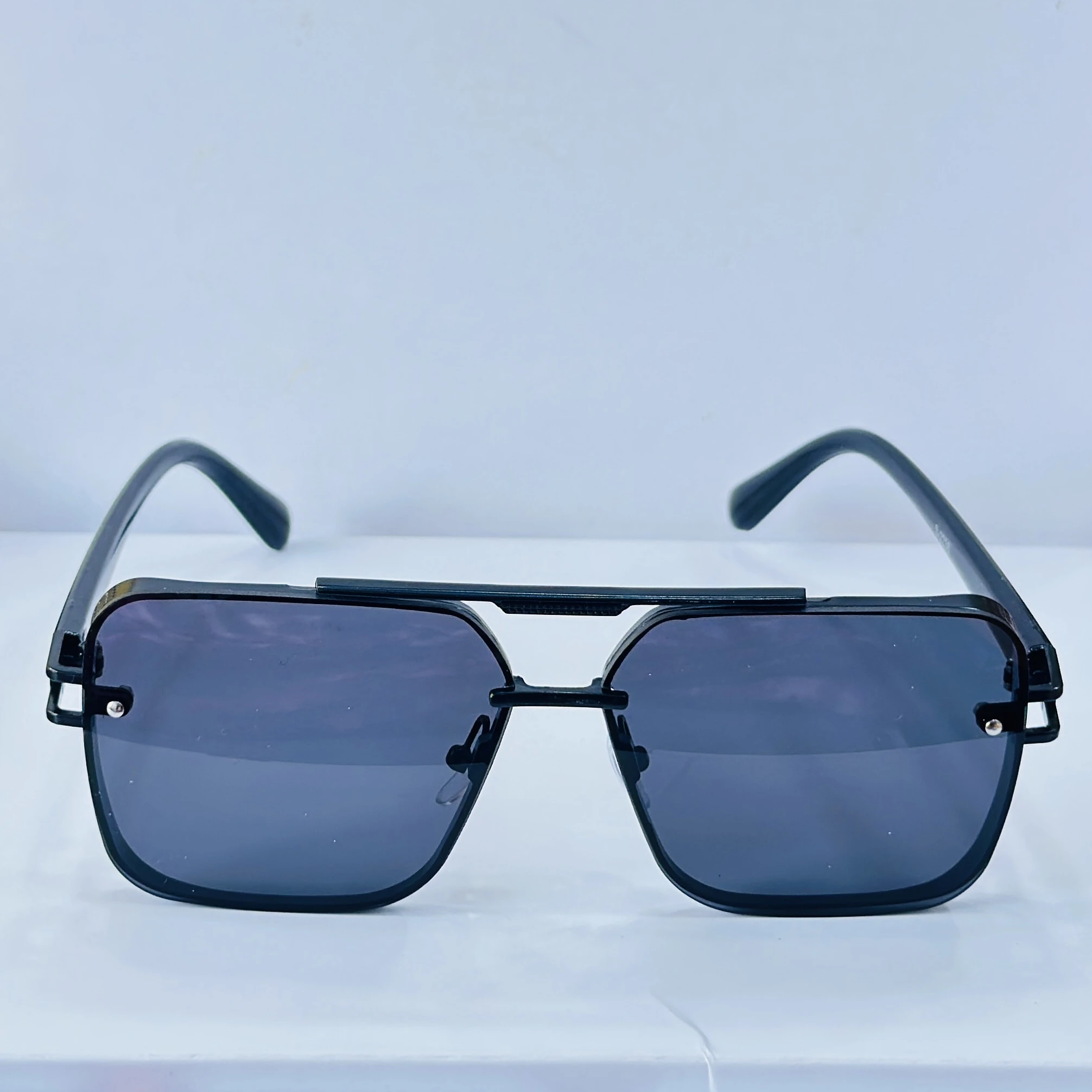 Black & Gunmetal Men's Sunglasses