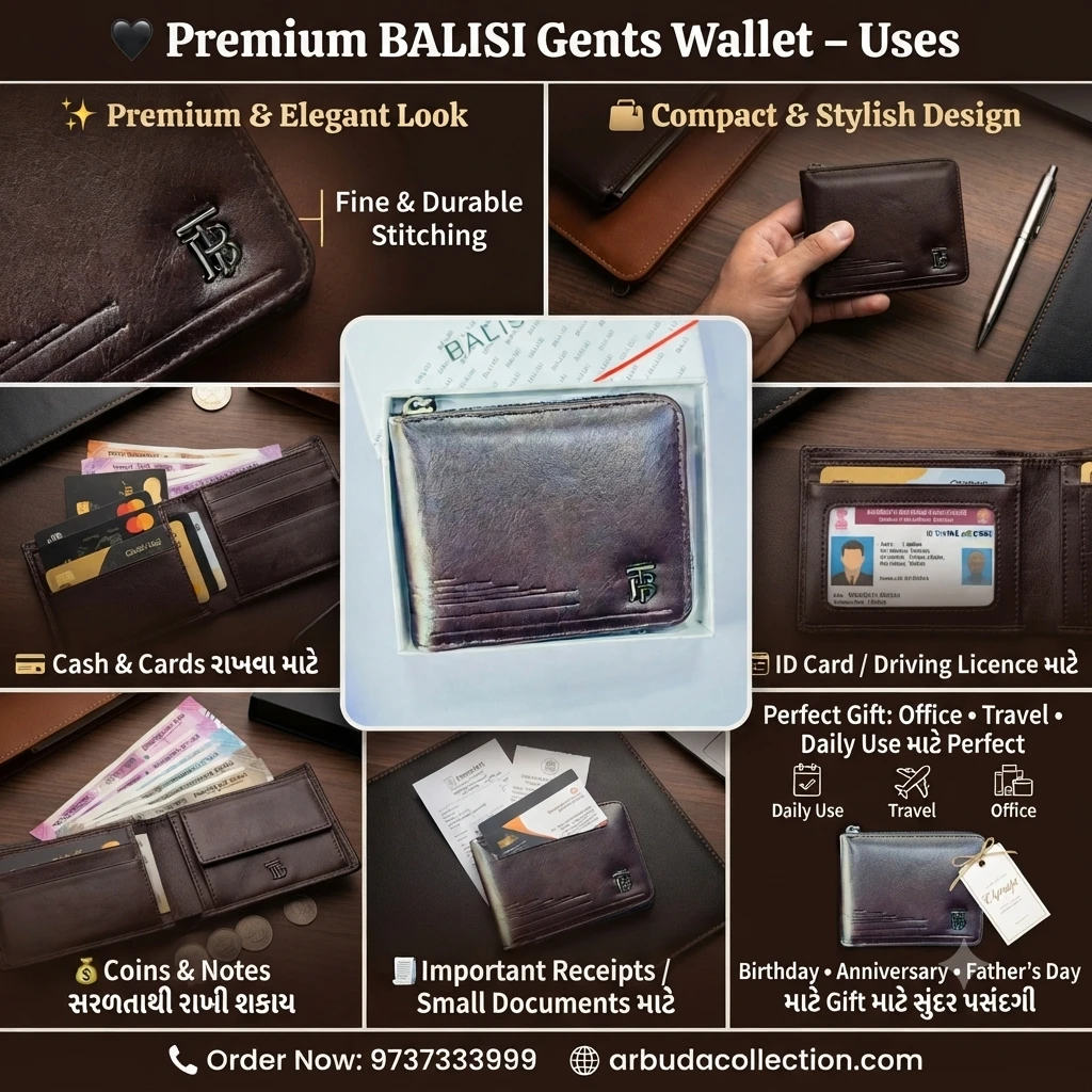Premium gents wallet