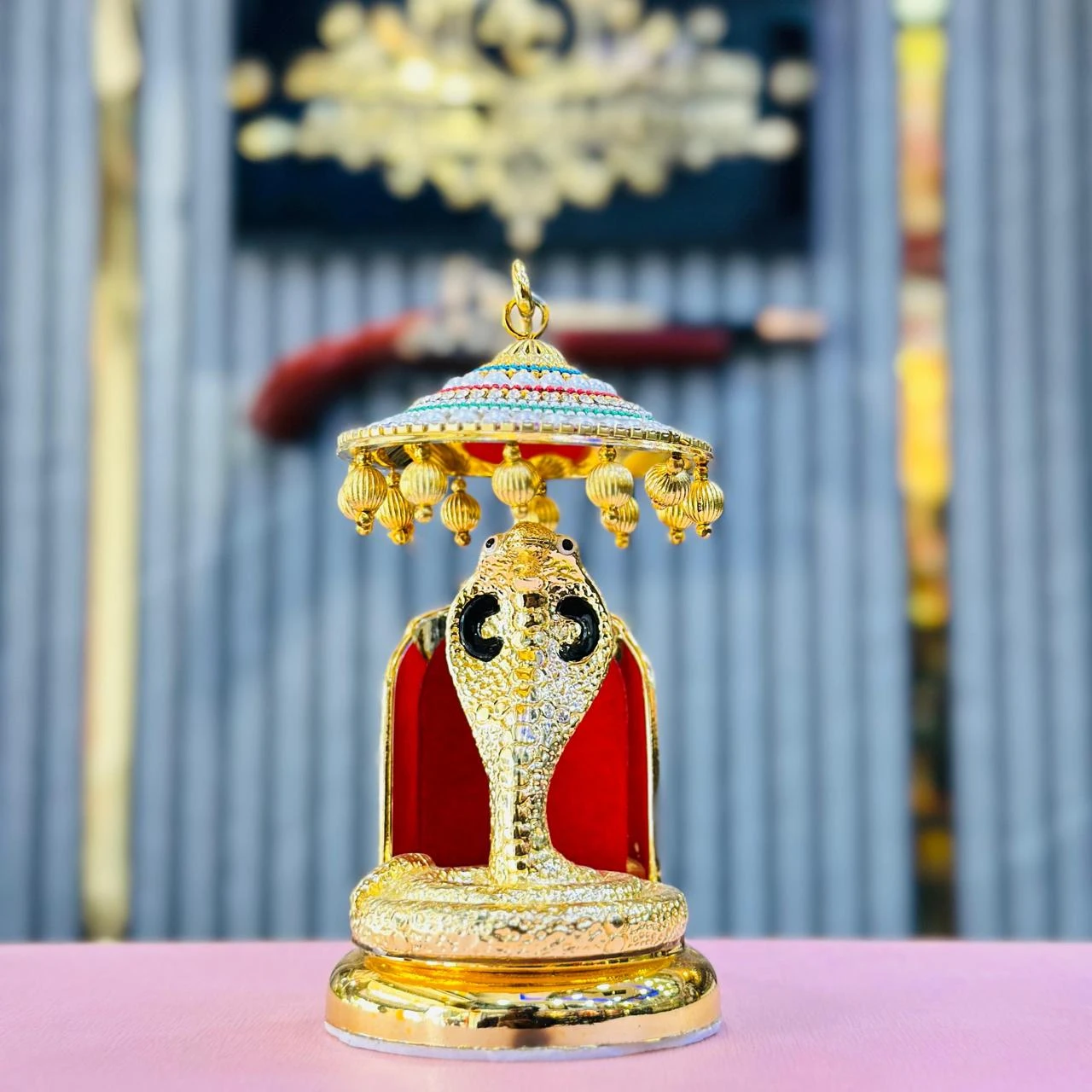 Gold Plated Goga bapa Murti