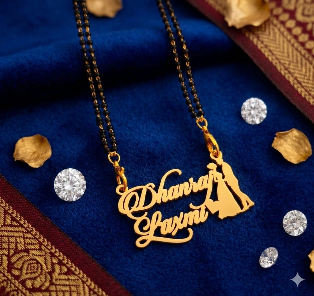 Personalised Double Name Mangalsutra