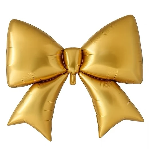 Chengyi brand gold bow-shaped foil balloon